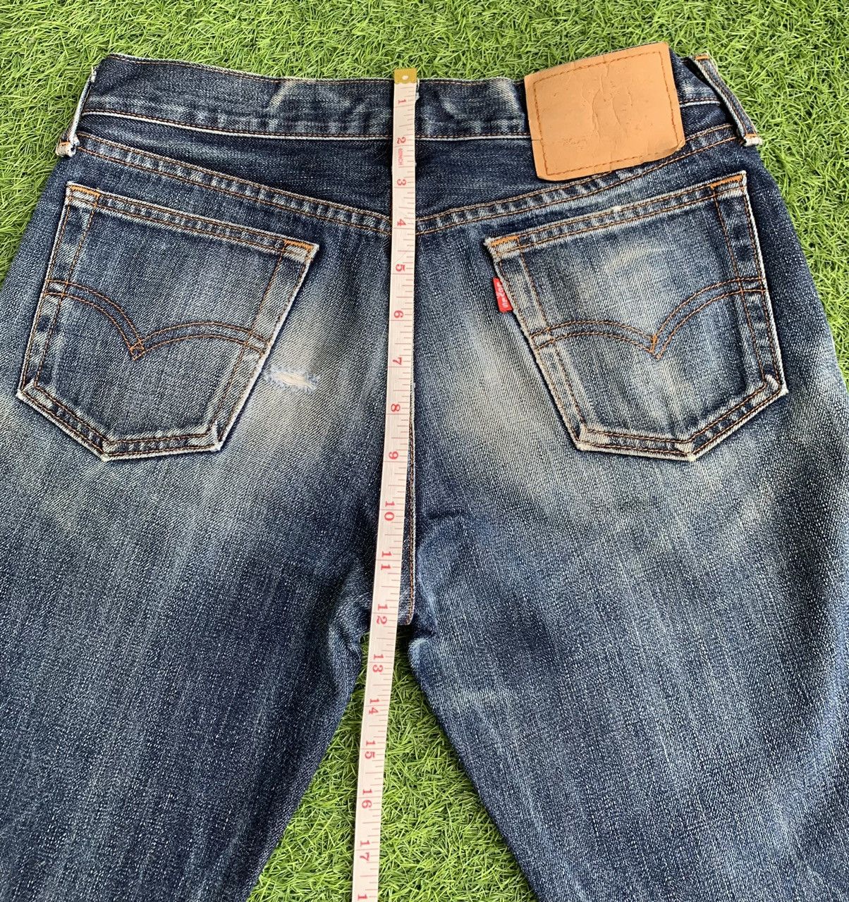 Levi's × Levi's Vintage Clothing × Vintage Vintage Distressed Levis Denim Jeans Size US 30 / EU 46 - 17 Thumbnail