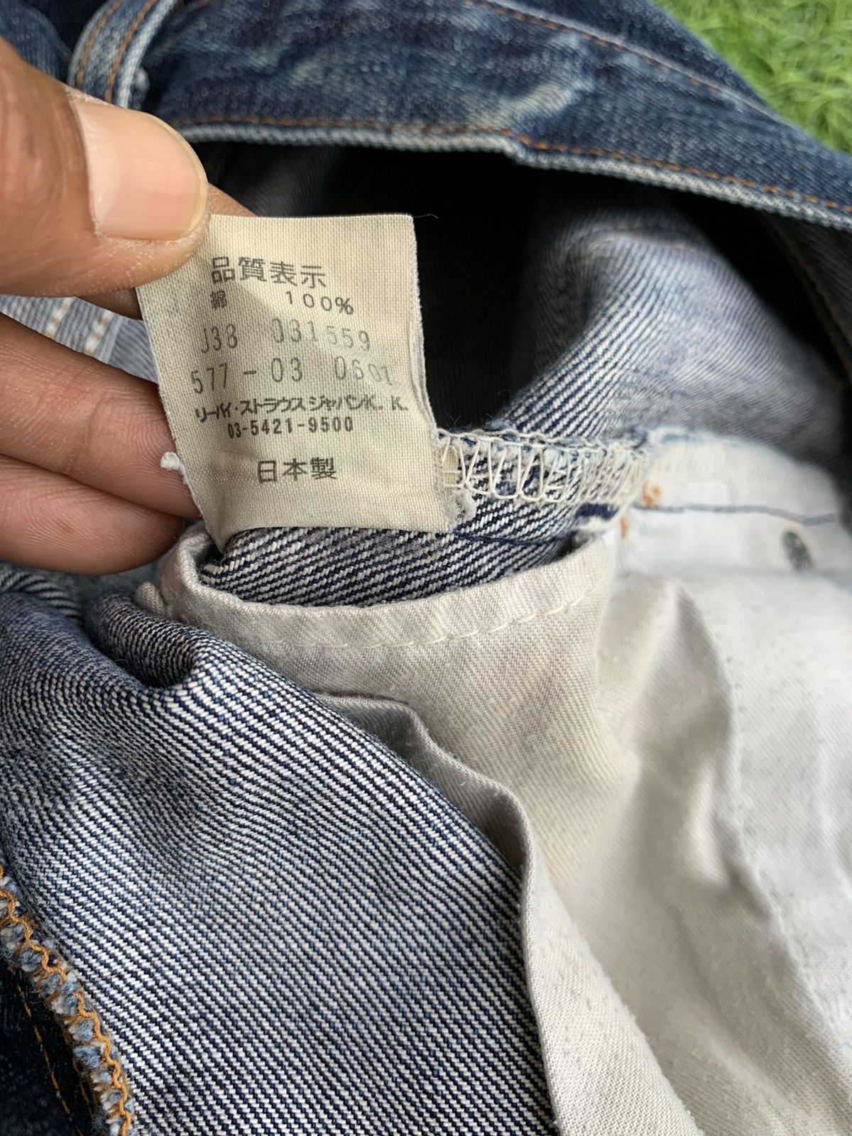 Levi's × Levi's Vintage Clothing × Vintage Vintage Distressed Levis Denim Jeans Size US 30 / EU 46 - 12 Thumbnail
