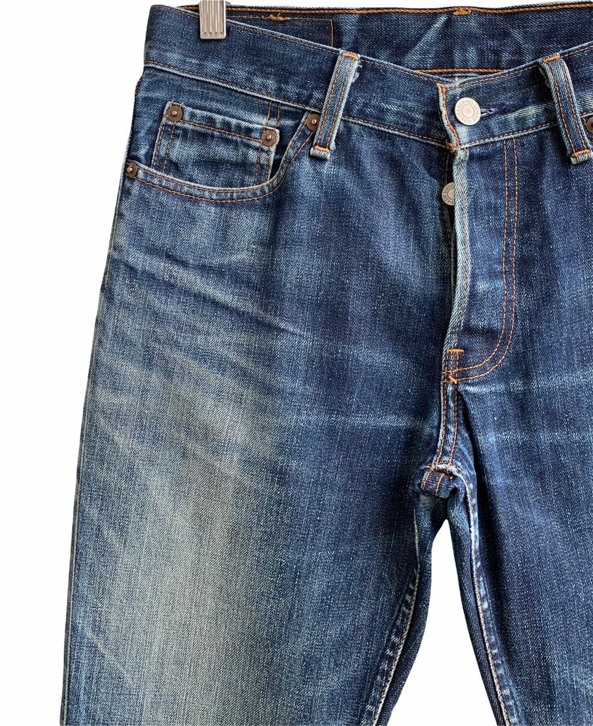 Levi's × Levi's Vintage Clothing × Vintage Vintage Distressed Levis Denim Jeans Size US 30 / EU 46 - 8 Thumbnail