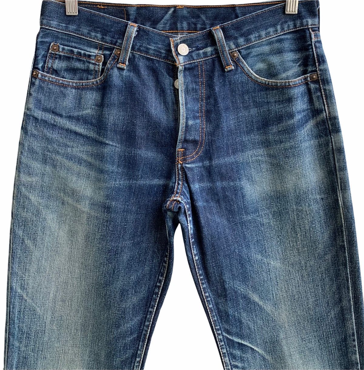 Levi's × Levi's Vintage Clothing × Vintage Vintage Distressed Levis Denim Jeans Size US 30 / EU 46 - 5 Thumbnail