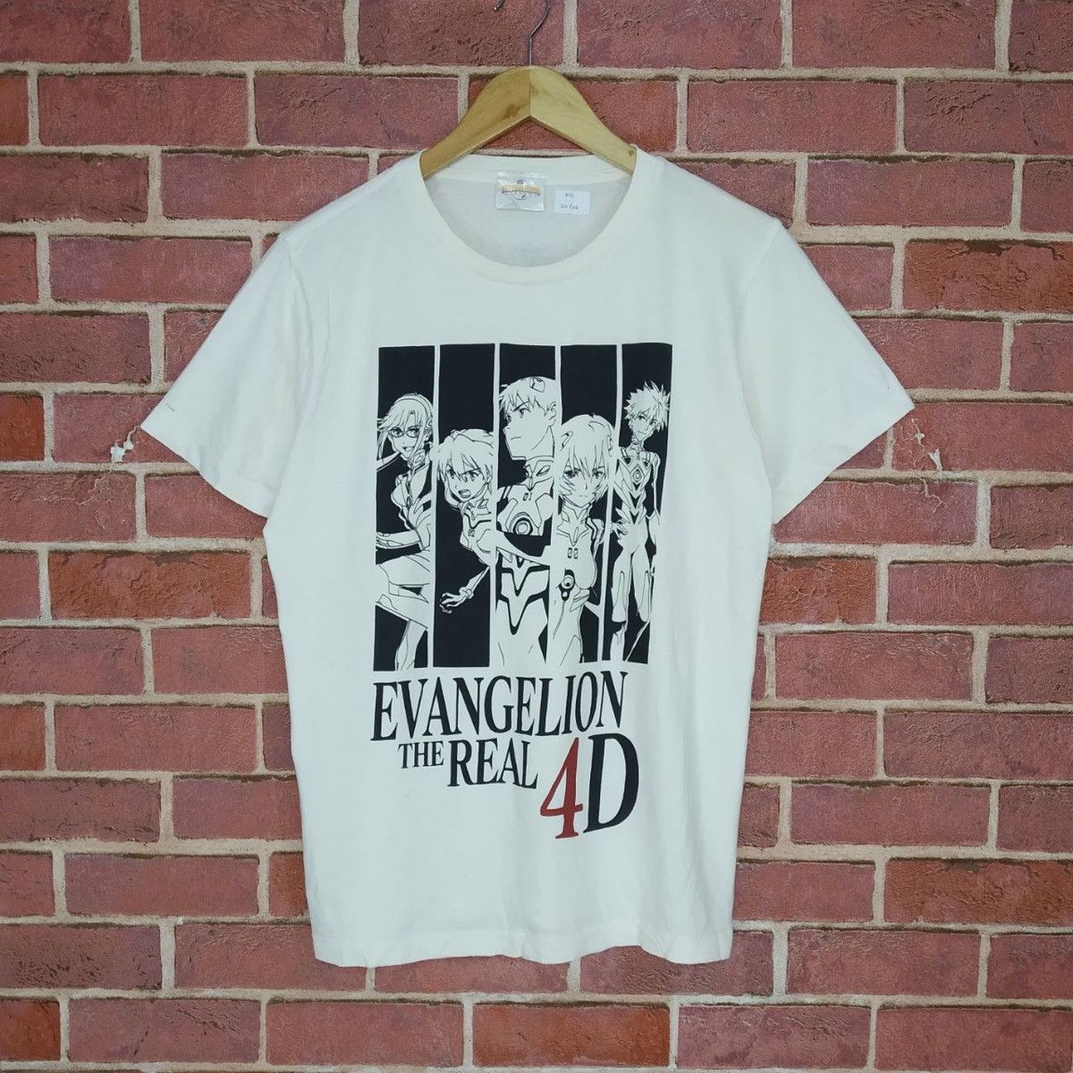 Anime Rare!! Vintage Neon Genesis Evangelion Japanese Anime Promo Size US M / EU 48-50 / 2 - 1 Thumbnail