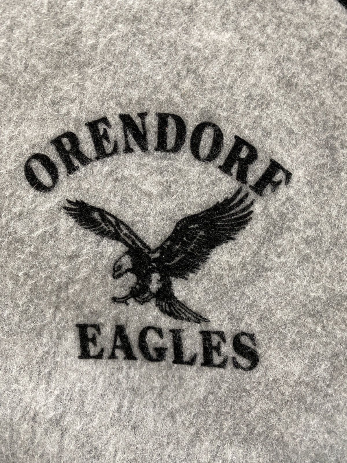 Vintage Vintage 80’s Orendorf Eagles Fleece & Sateen Varsity Jacket Size US S / EU 44-46 / 1 - 4 Thumbnail