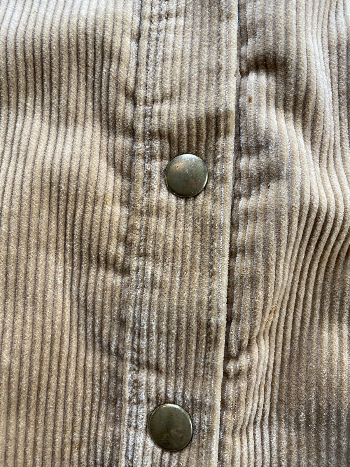 Vintage Vintage 70’s Corduroy & Plaid Distressed Snap Button Vest Size US S / EU 44-46 / 1 - 3 Thumbnail