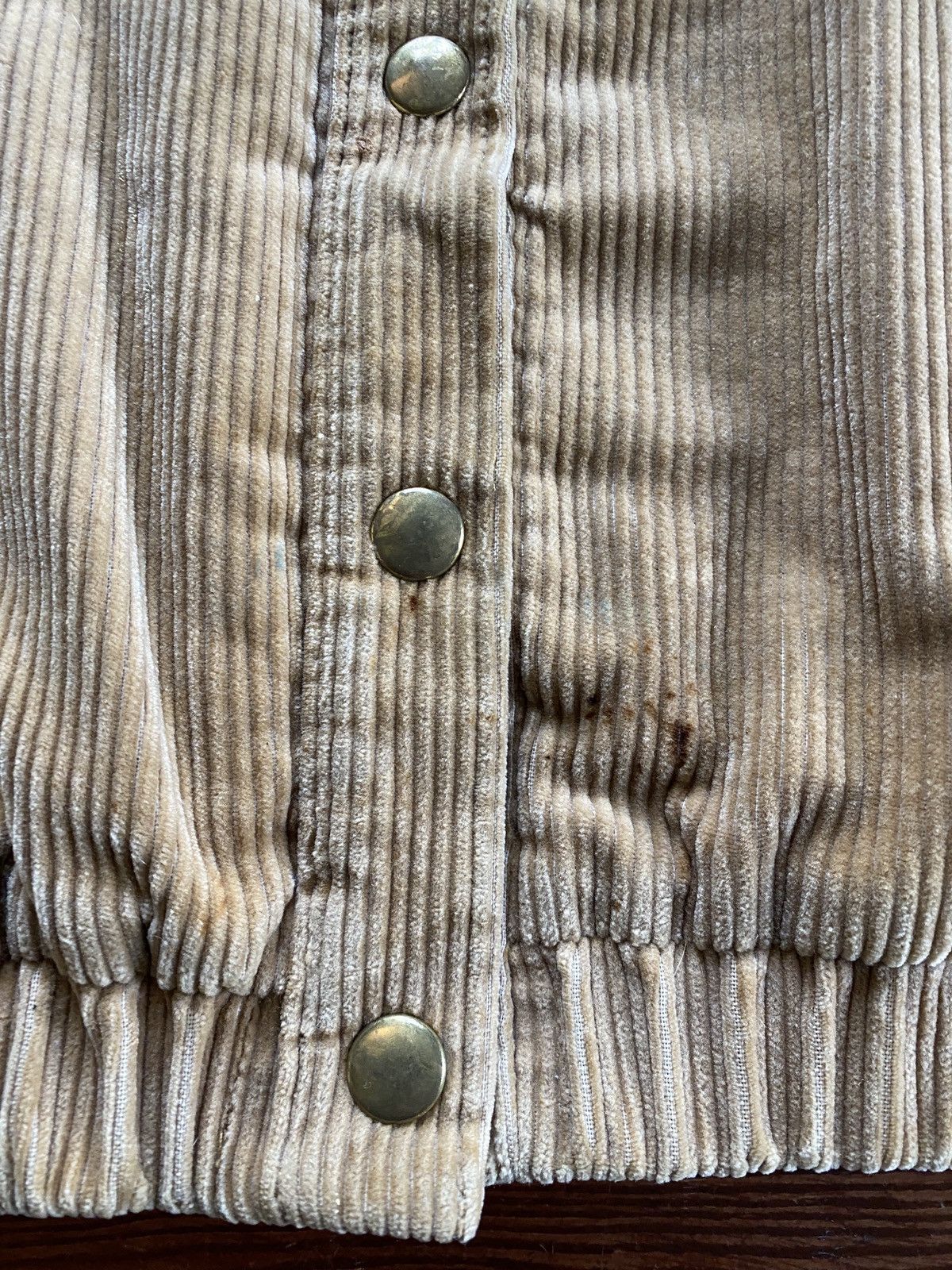 Vintage Vintage 70’s Corduroy & Plaid Distressed Snap Button Vest Size US S / EU 44-46 / 1 - 4 Thumbnail