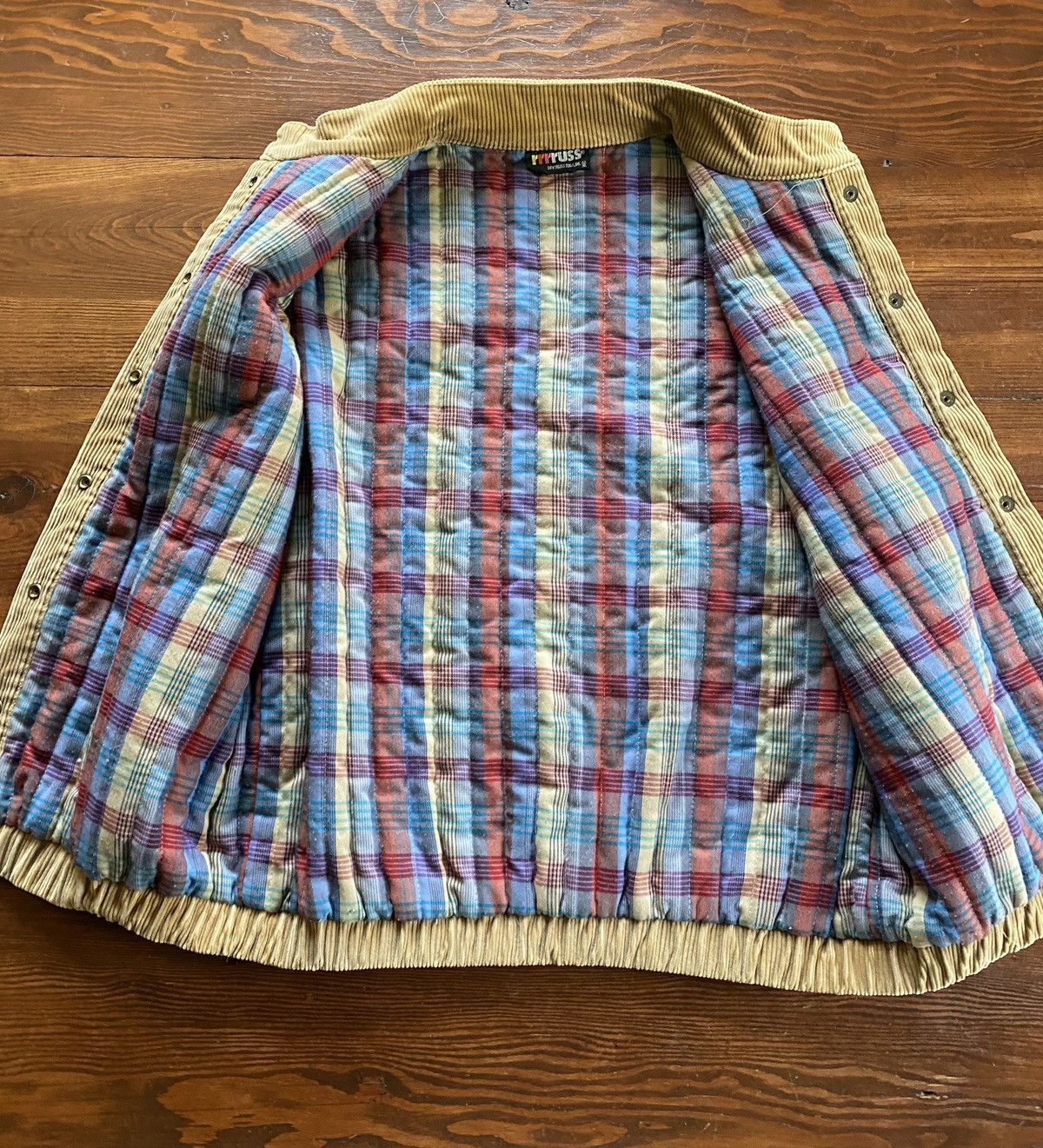 Vintage Vintage 70’s Corduroy & Plaid Distressed Snap Button Vest Size US S / EU 44-46 / 1 - 10 Thumbnail