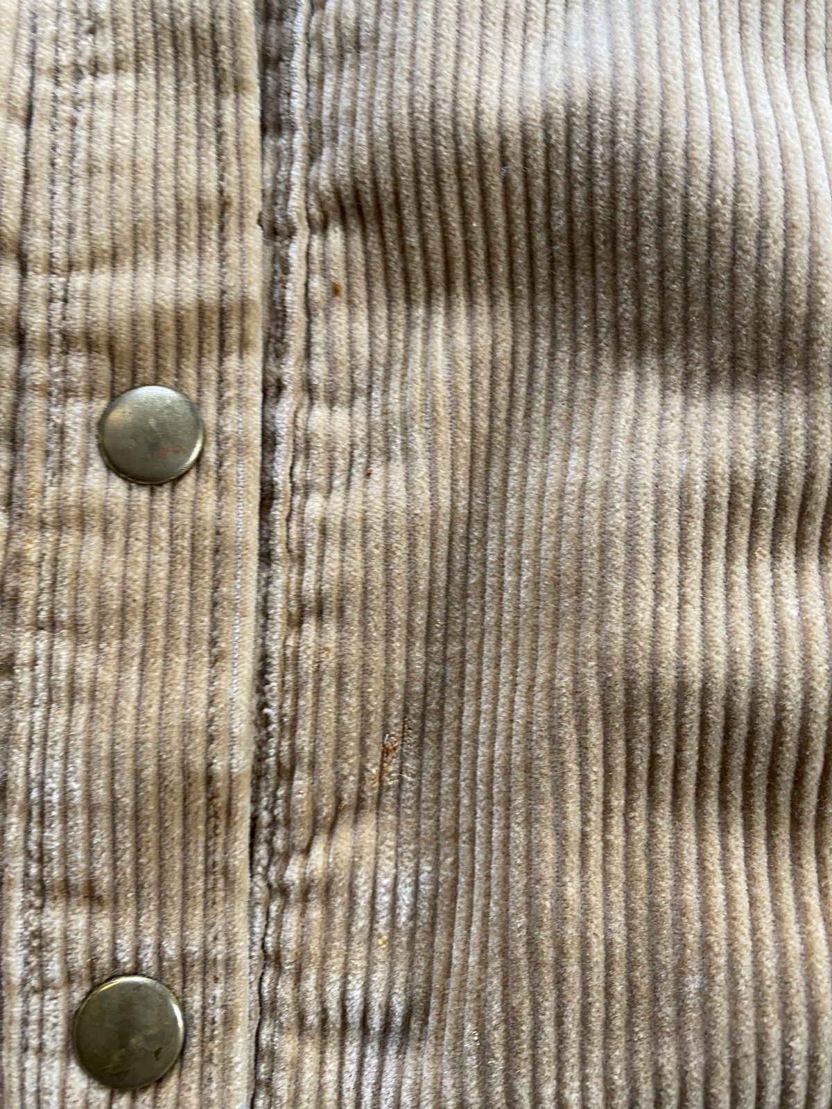 Vintage Vintage 70’s Corduroy & Plaid Distressed Snap Button Vest Size US S / EU 44-46 / 1 - 14 Thumbnail