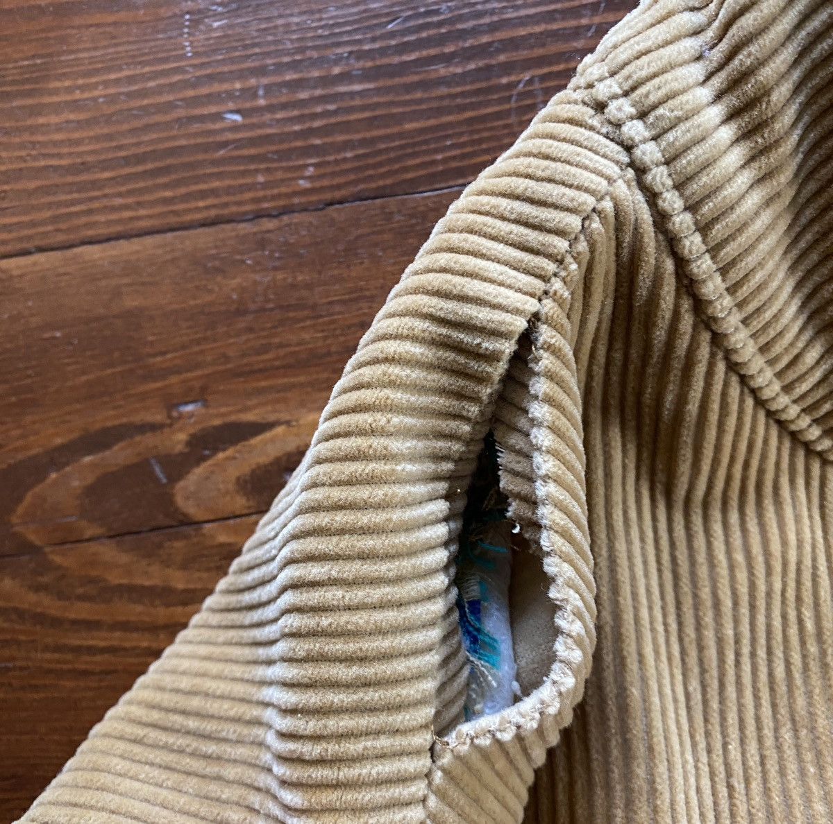 Vintage Vintage 70’s Corduroy & Plaid Distressed Snap Button Vest Size US S / EU 44-46 / 1 - 9 Thumbnail