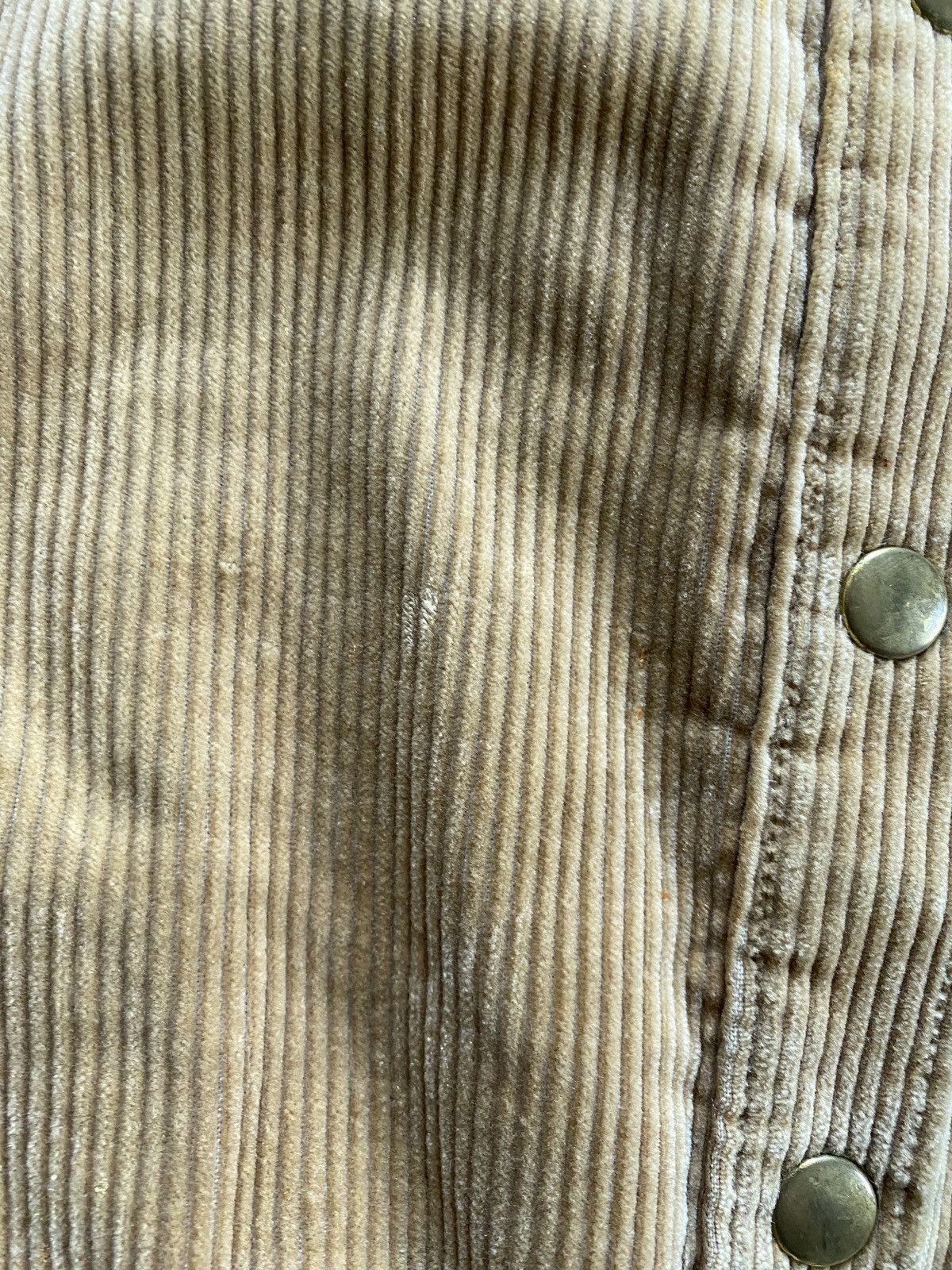 Vintage Vintage 70’s Corduroy & Plaid Distressed Snap Button Vest Size US S / EU 44-46 / 1 - 15 Thumbnail