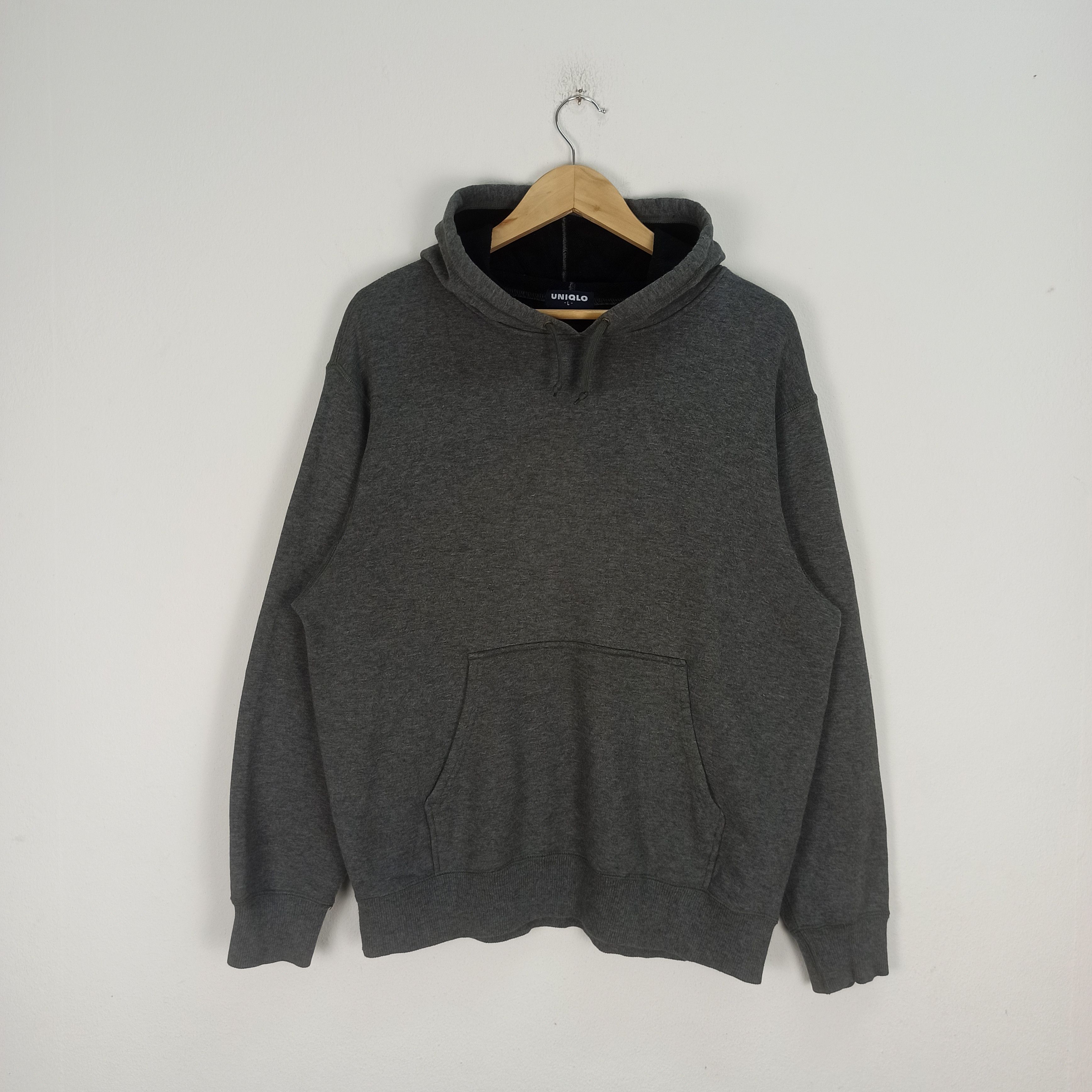 Other Vintage🔥 Uniqlo Blank Hoodie plain Size US L / EU 52-54 / 3 - 1 Thumbnail