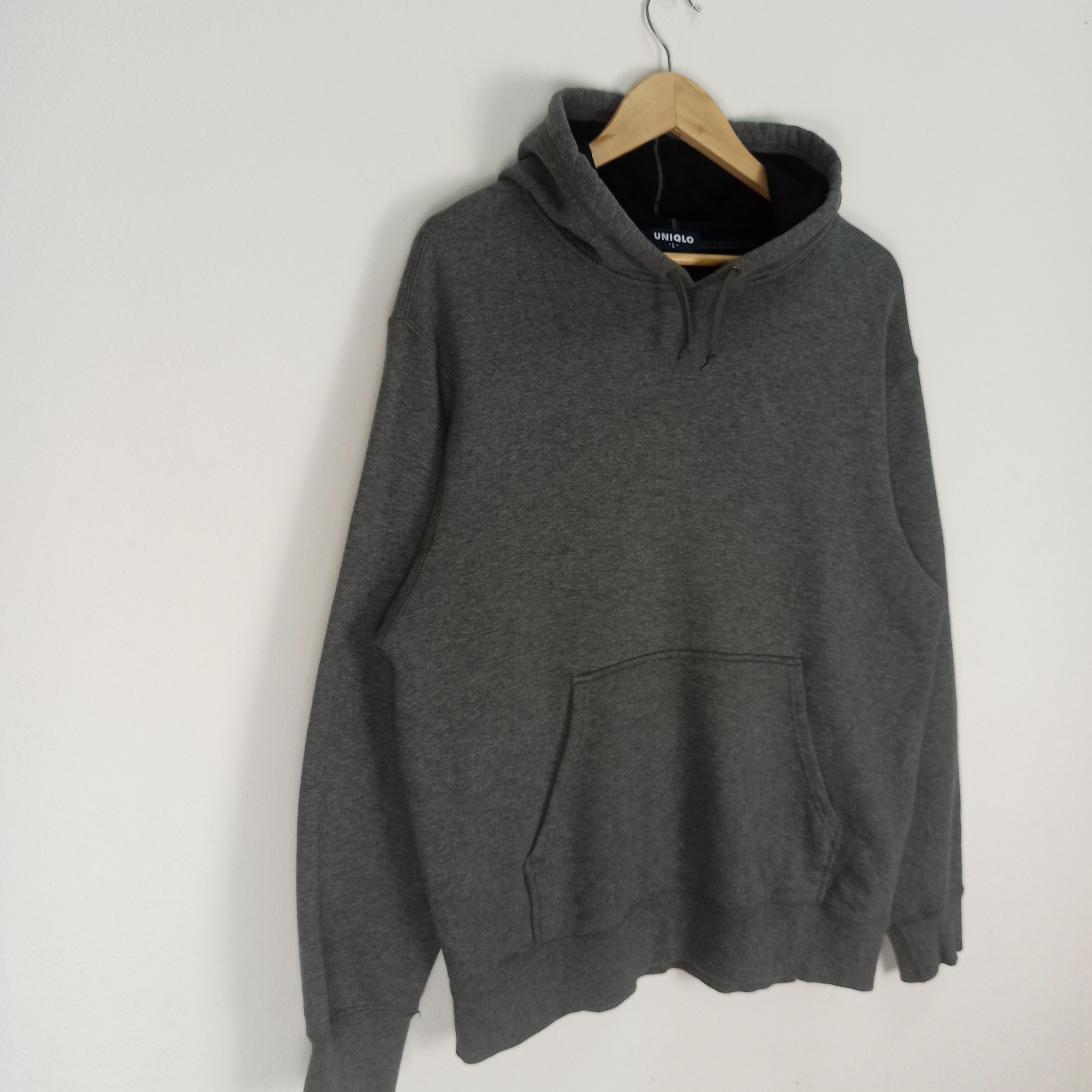 Other Vintage🔥 Uniqlo Blank Hoodie plain Size US L / EU 52-54 / 3 - 2 Thumbnail