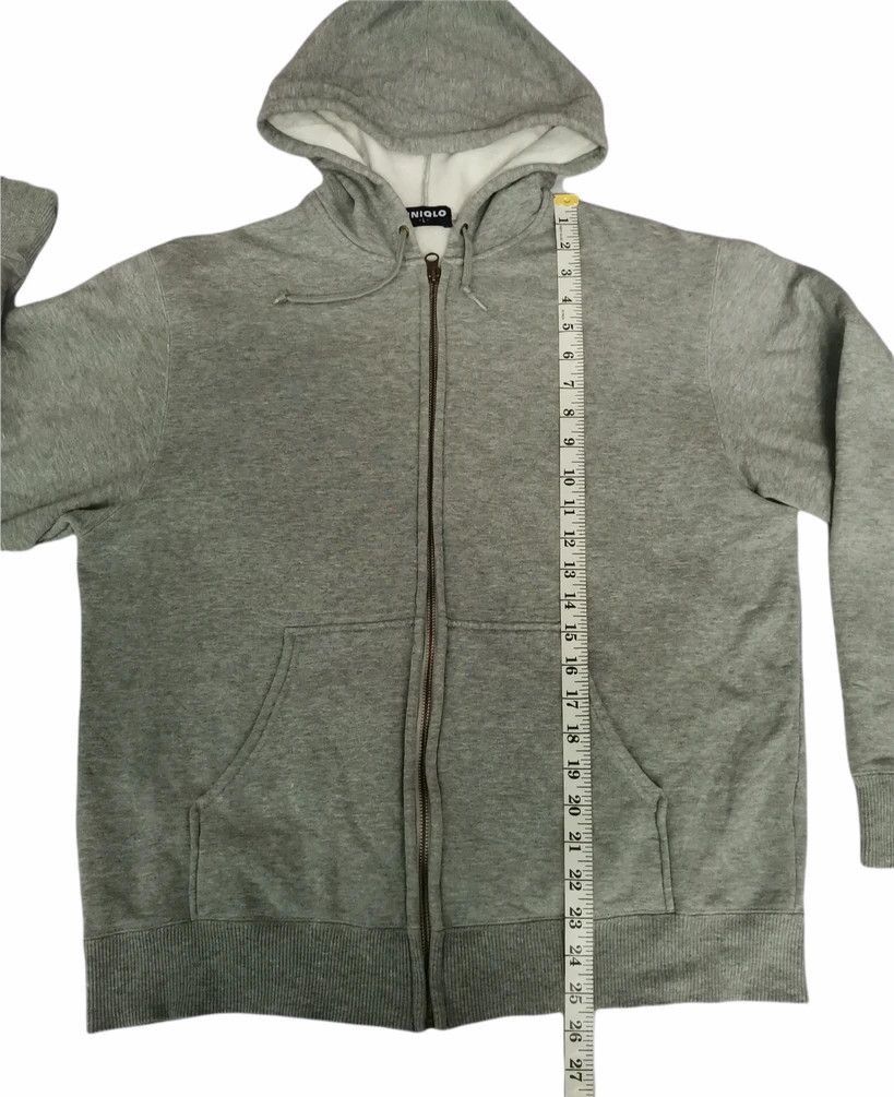 Japanese Brand Vintage Uniqlo Zip Up Hoodie Japan Designer Streetwear Size US L / EU 52-54 / 3 - 3 Thumbnail
