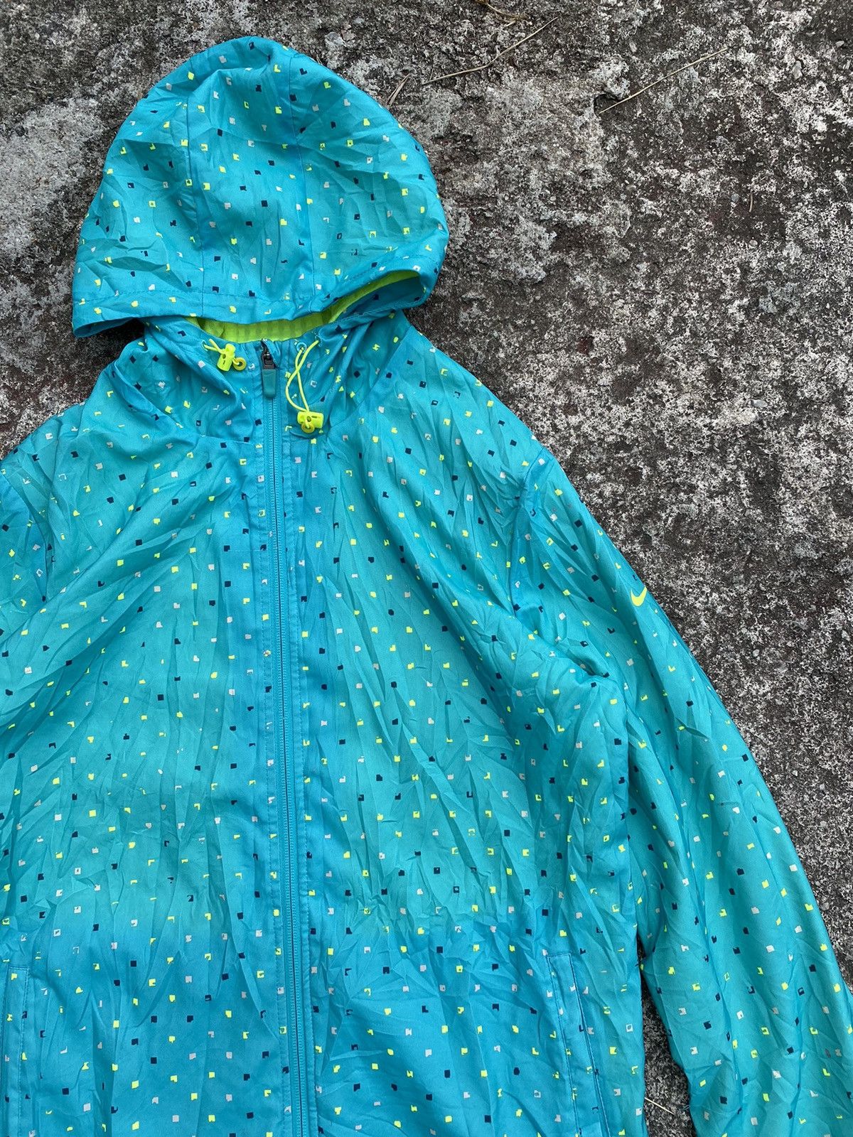 Nike Vintage y2k Nike Polka dot Windbreaker Size XL / US 12-14 / IT 48-50 - 7 Thumbnail