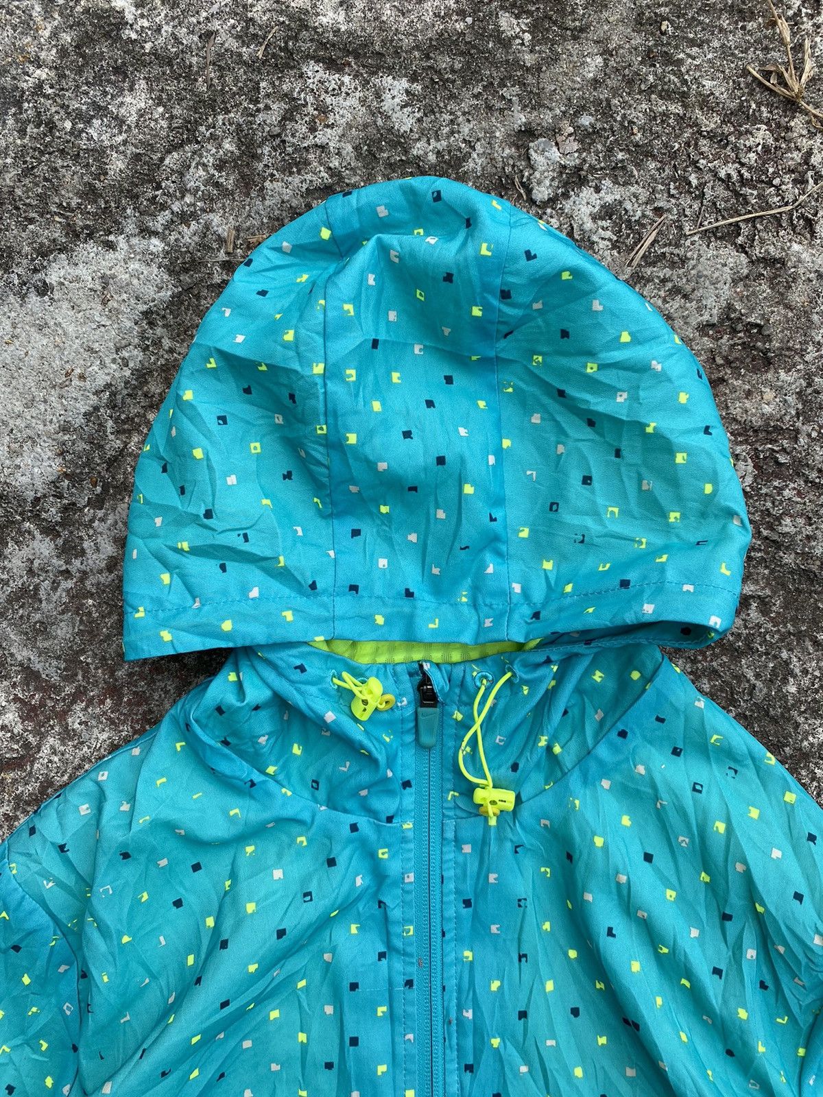 Nike Vintage y2k Nike Polka dot Windbreaker Size XL / US 12-14 / IT 48-50 - 2 Thumbnail