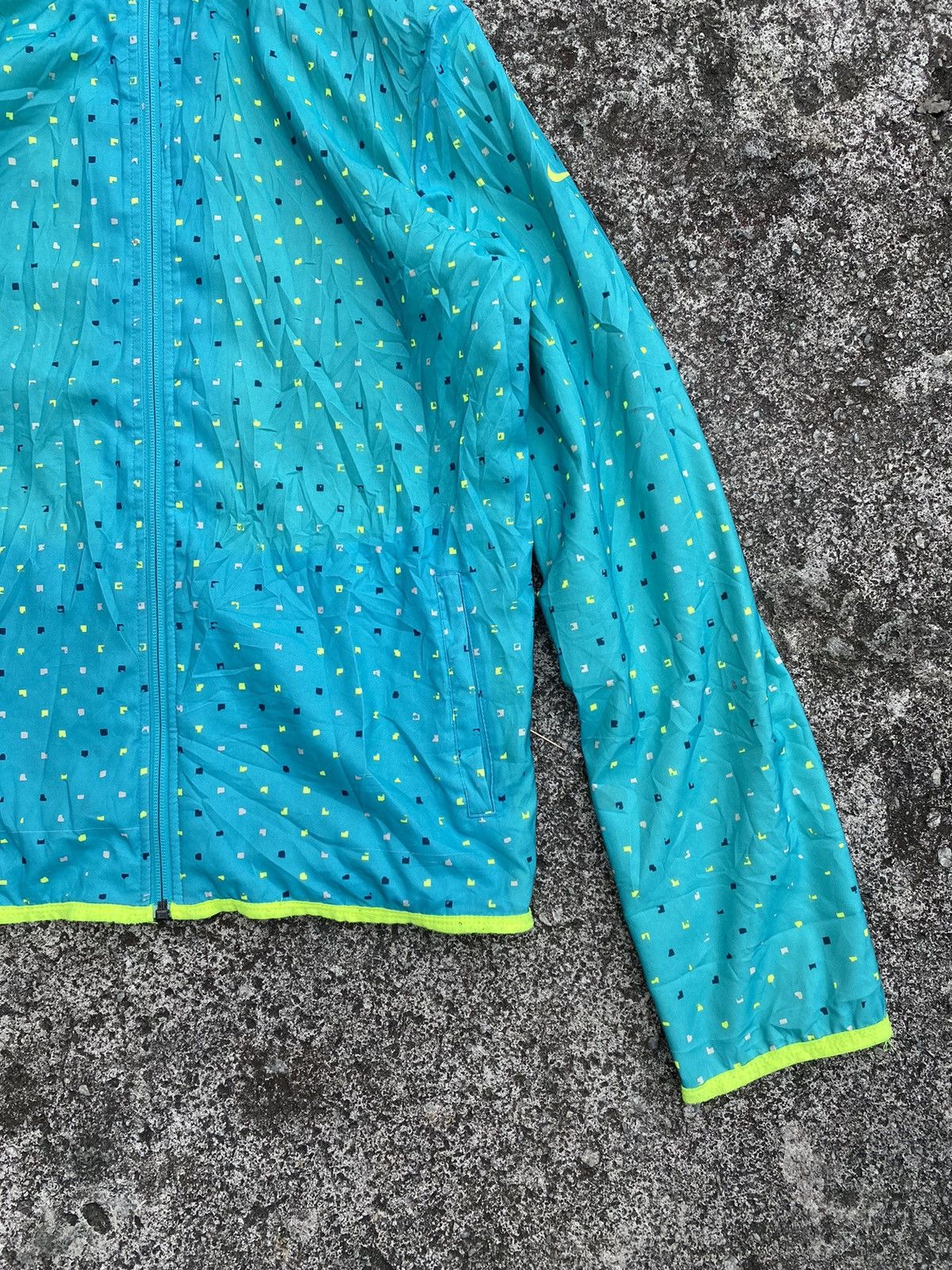 Nike Vintage y2k Nike Polka dot Windbreaker Size XL / US 12-14 / IT 48-50 - 6 Thumbnail
