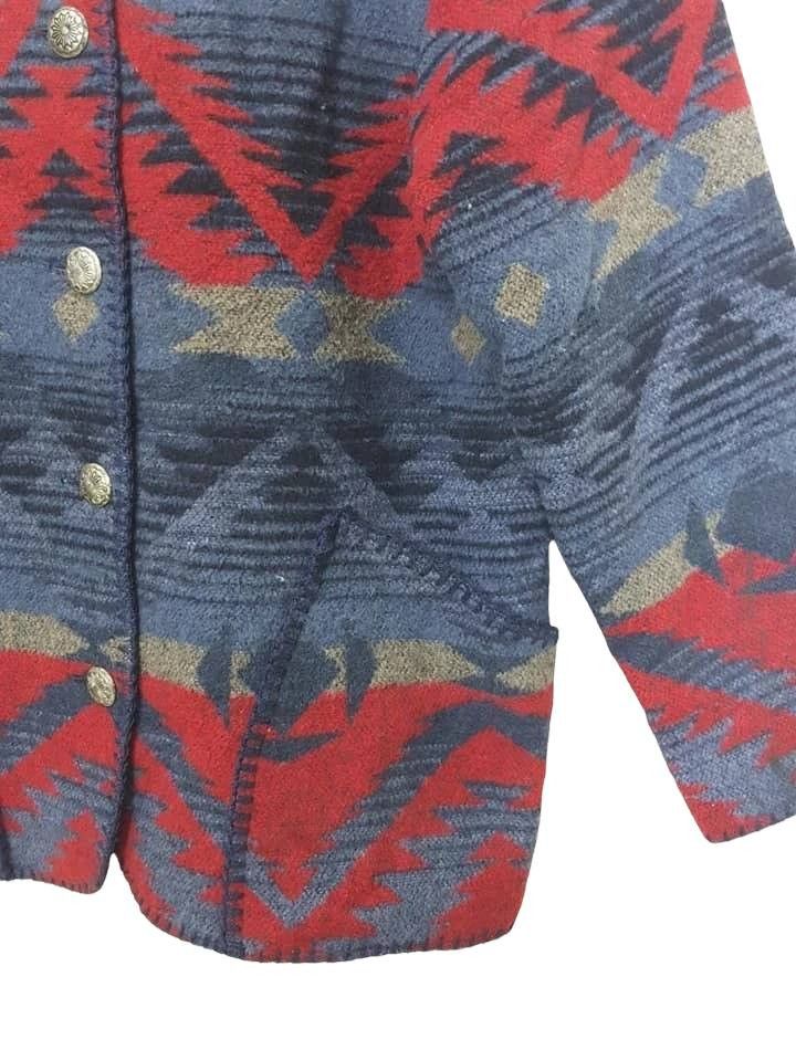 Vintage Aztec Navajo Wool Cotton Blend Outerwear Size US M / EU 48-50 / 2 - 7 Thumbnail