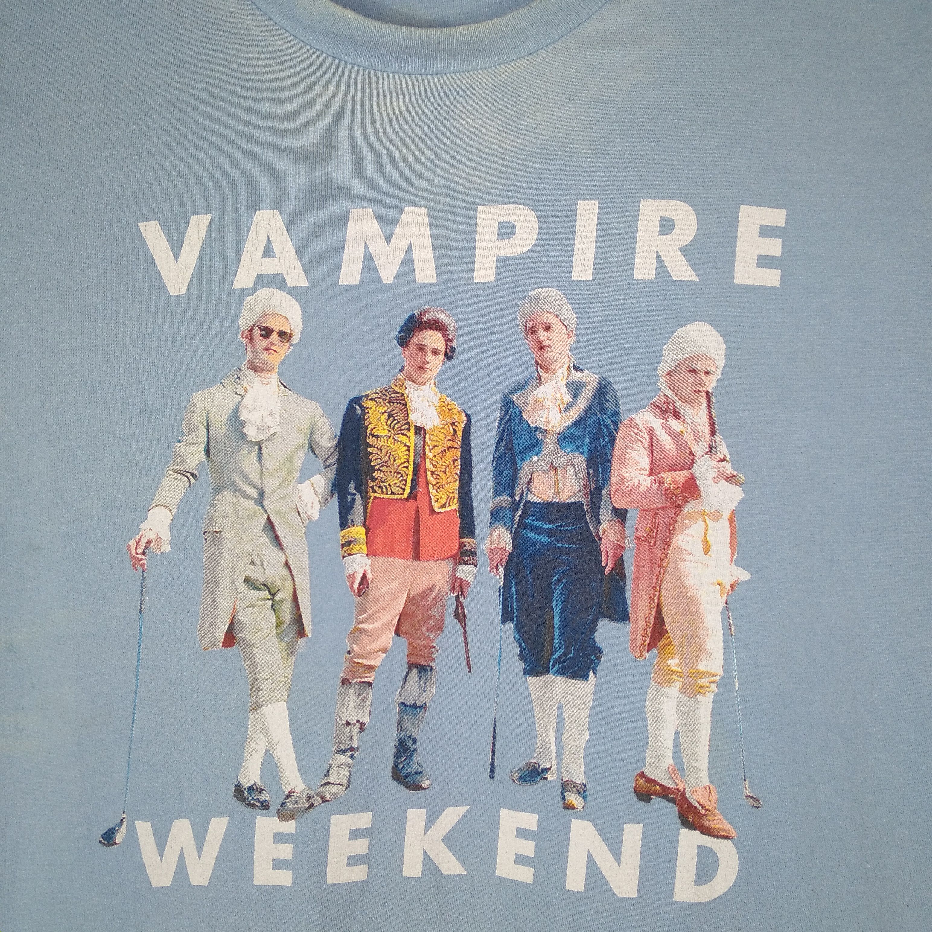 Band Tees × Vintage Vampire Weekend Line Up Indie Rock Alternative Band Size US M / EU 48-50 / 2 - 2 Thumbnail
