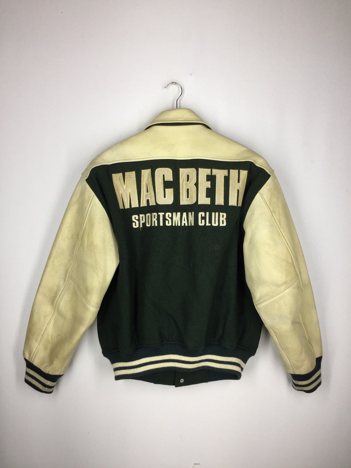Macbeth VINTAGE MACBETH WOOL VARSITY JACKET Size US M / EU 48-50 / 2 - 2 Thumbnail