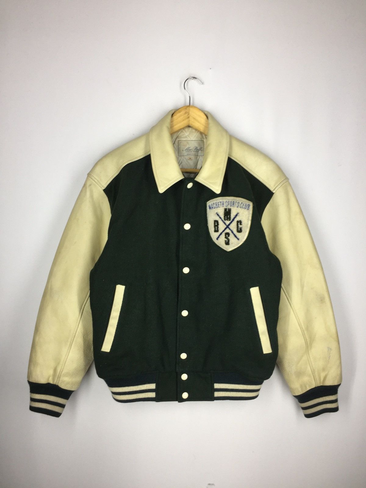 Macbeth VINTAGE MACBETH WOOL VARSITY JACKET Size US M / EU 48-50 / 2 - 3 Thumbnail