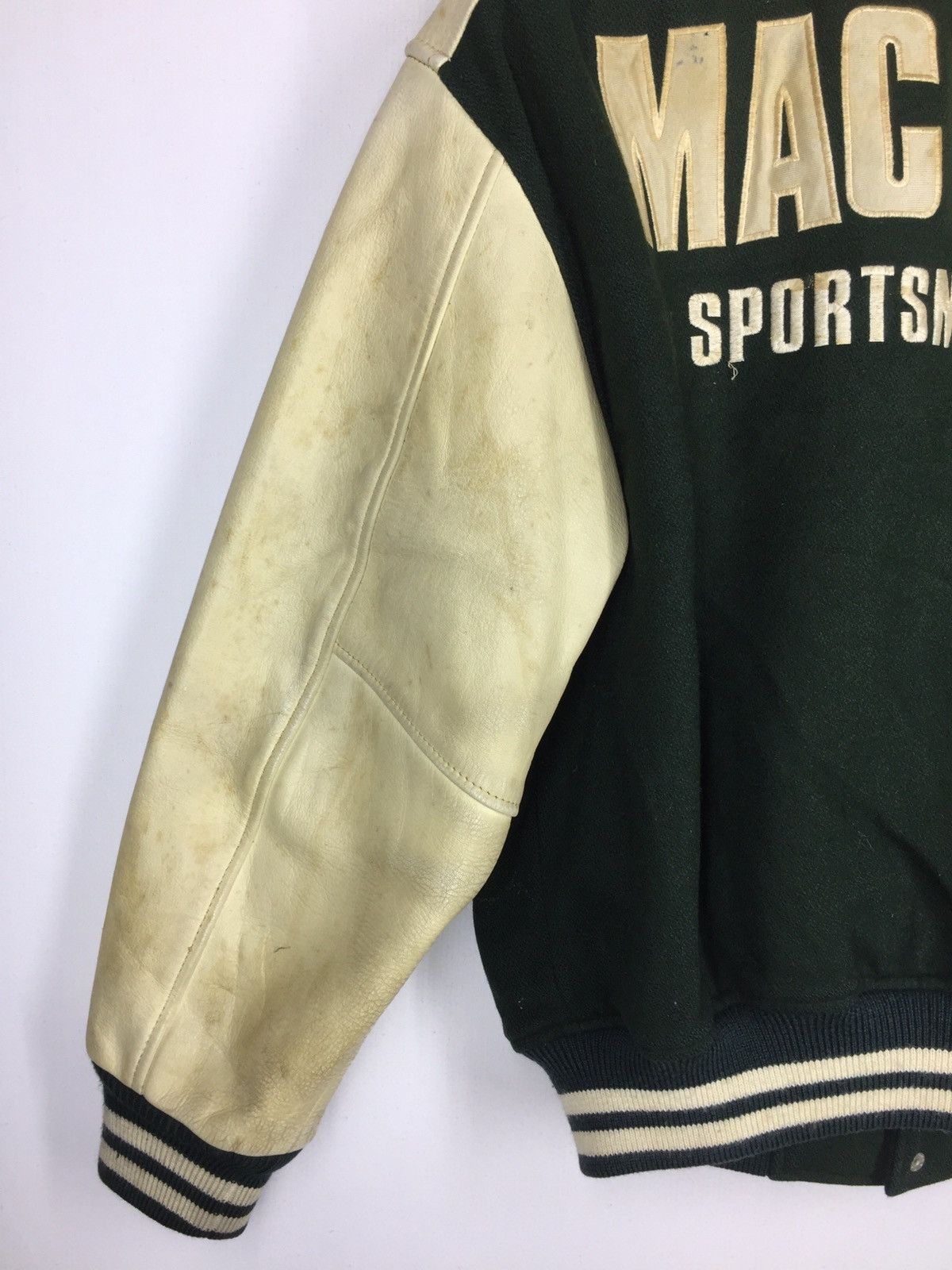 Macbeth VINTAGE MACBETH WOOL VARSITY JACKET Size US M / EU 48-50 / 2 - 5 Thumbnail