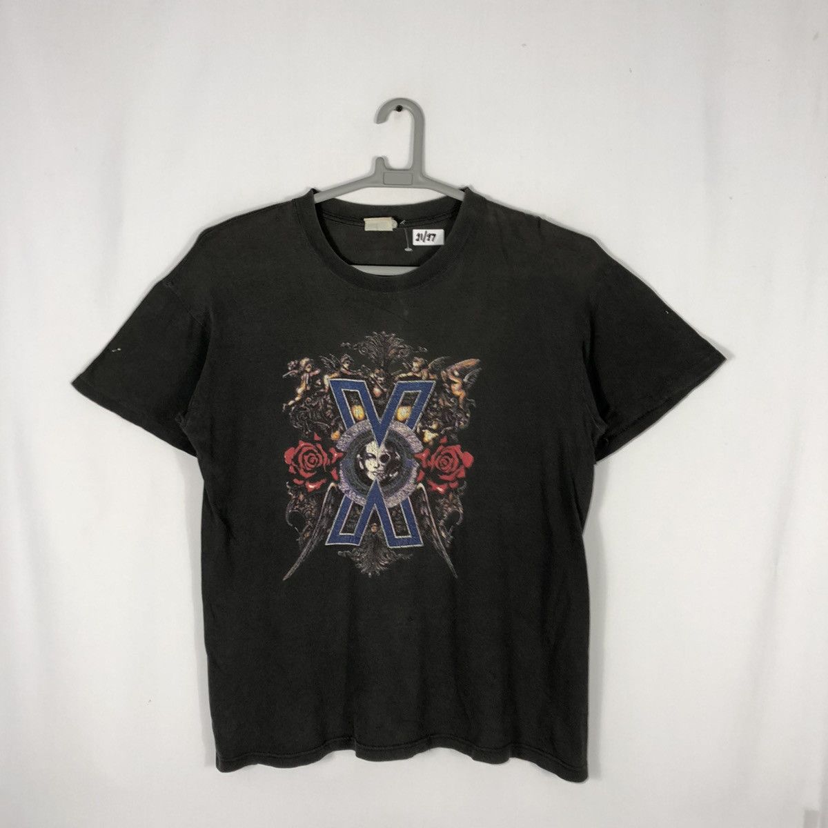 ミュージシャン X Violence In Jealoury Tour1991 STAFF T 90's / X JAPAN Violence In Jealousy 1991 tour Staff Tee | ASCENT