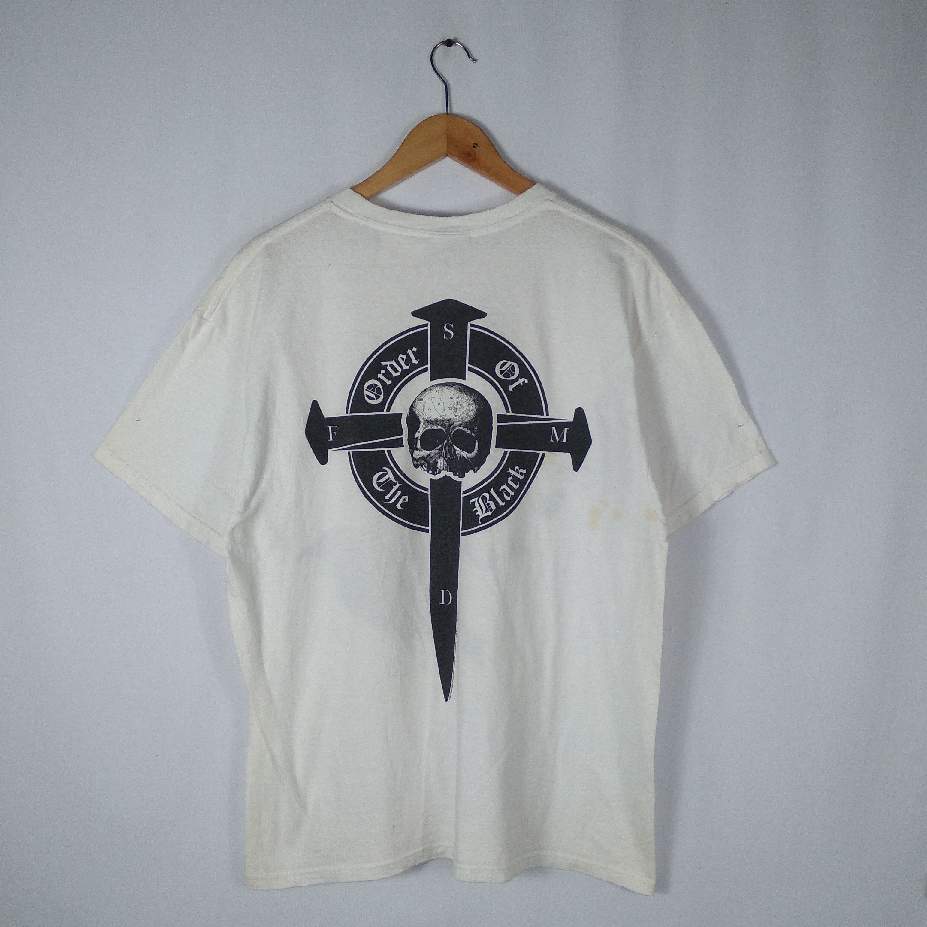 Band Tees × Vintage American Heavy Metal Black Label Society Big Logo Tee Size US L / EU 52-54 / 3 - 3 Thumbnail