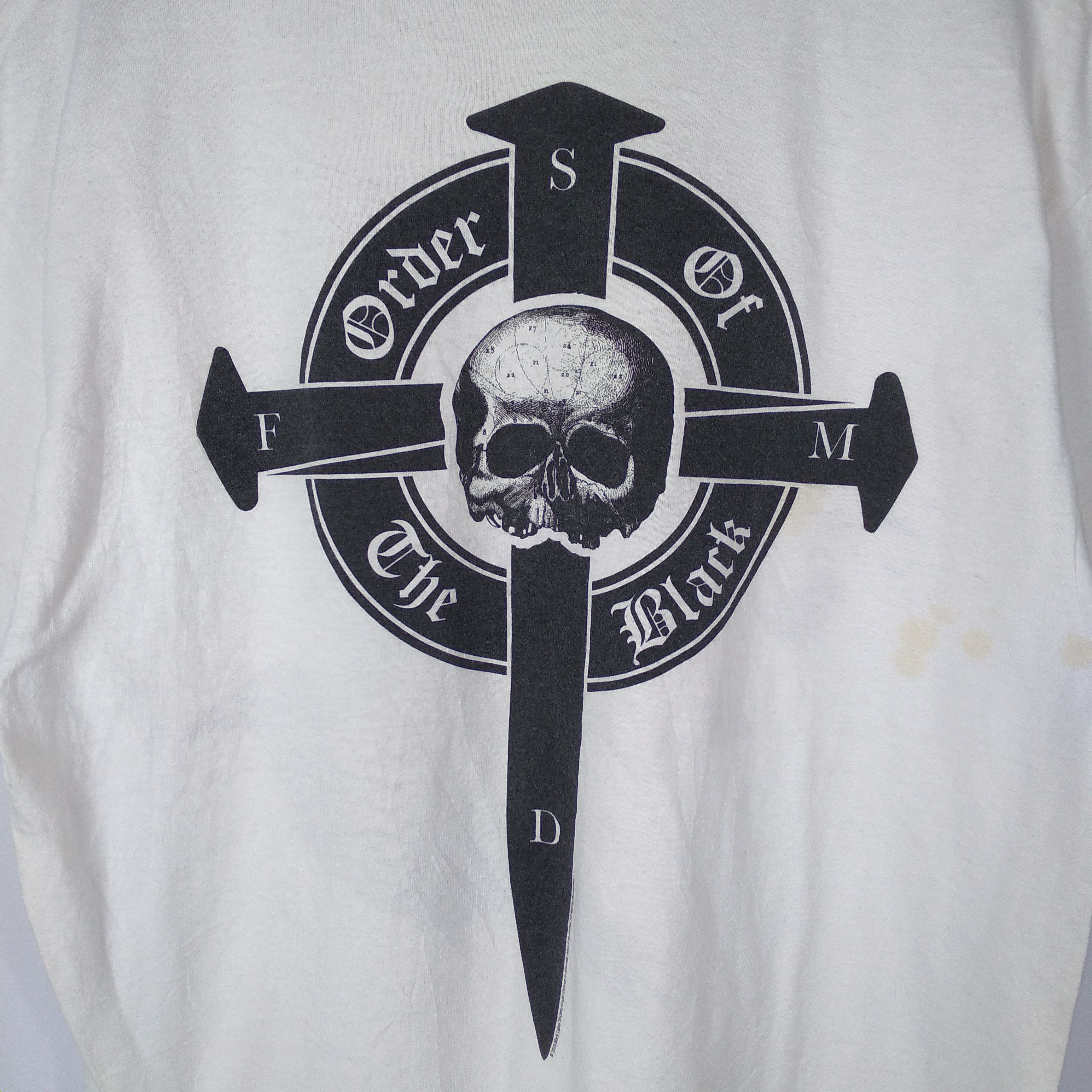 Band Tees × Vintage American Heavy Metal Black Label Society Big Logo Tee Size US L / EU 52-54 / 3 - 4 Thumbnail