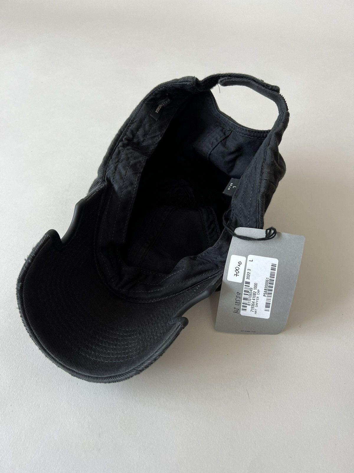 Balenciaga Balenciaga Gaffer Baseball Cap Size ONE SIZE - 5 Thumbnail
