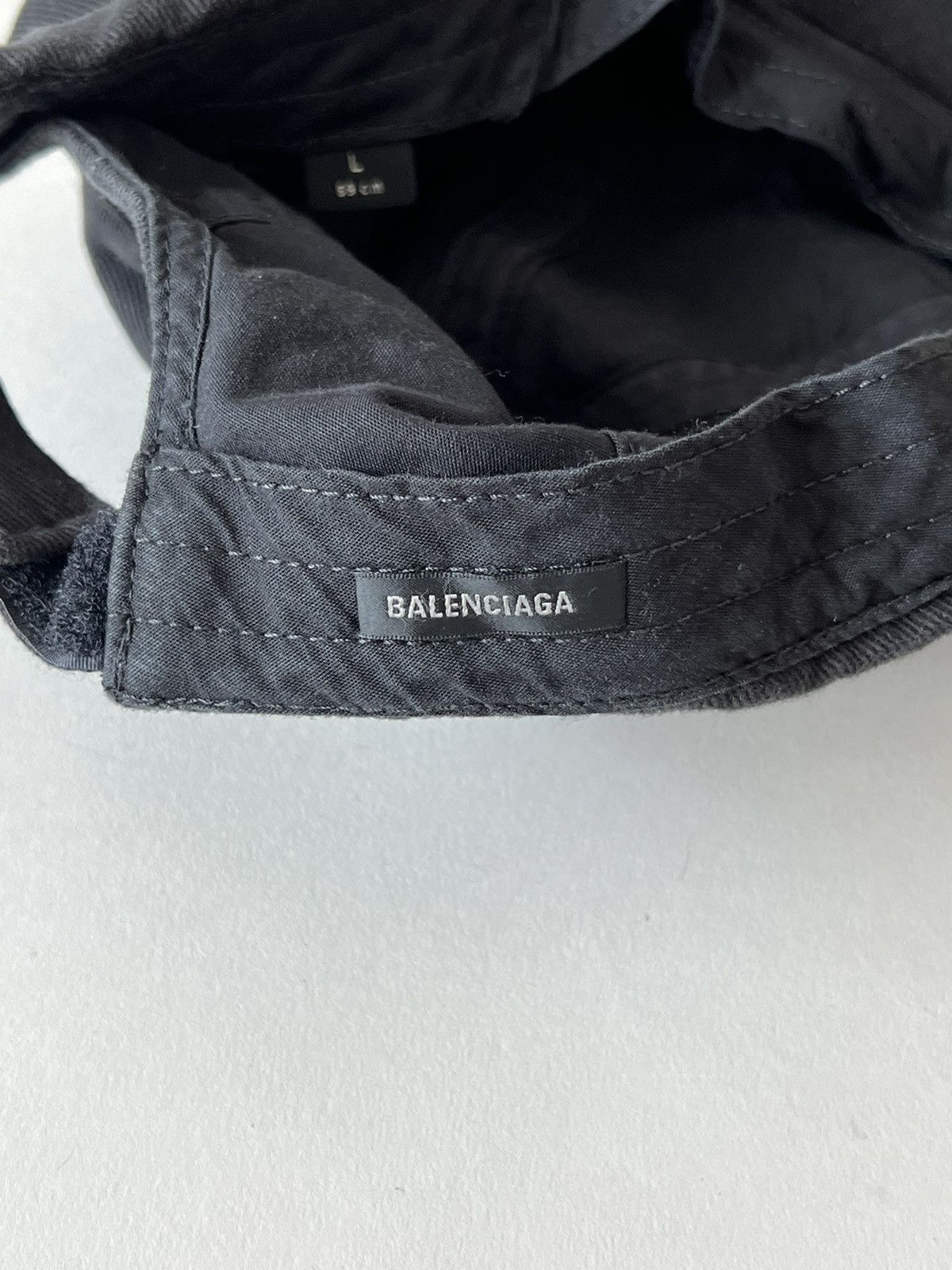 Balenciaga Balenciaga Gaffer Baseball Cap Size ONE SIZE - 6 Thumbnail