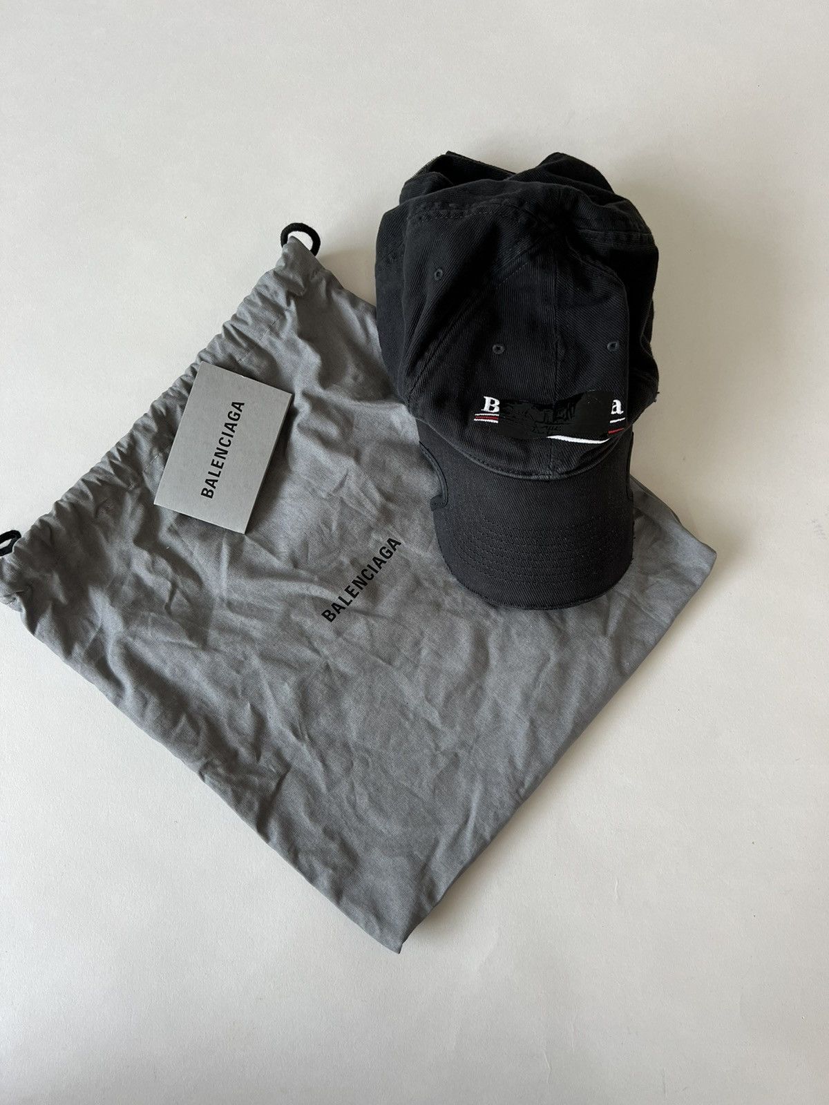 Balenciaga Balenciaga Gaffer Baseball Cap Size ONE SIZE - 1 Thumbnail