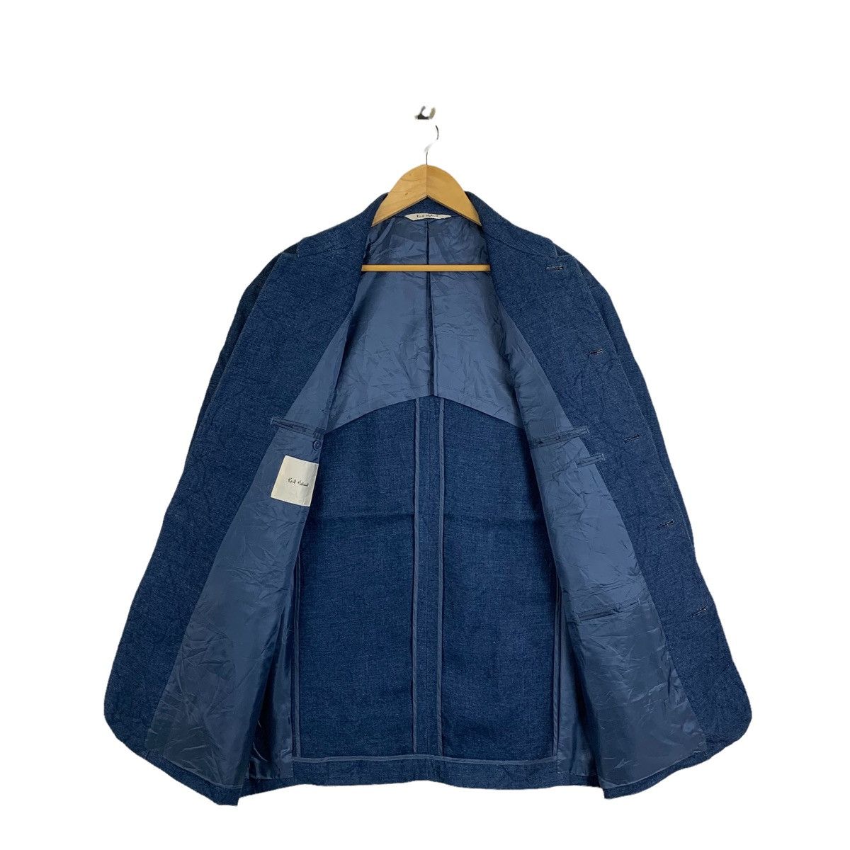 Japanese Brand × Karl Helmut × Vintage Vintage KARL HELMUT Japanese Fully Button Coat Jacket Size US L / EU 52-54 / 3 - 3 Thumbnail