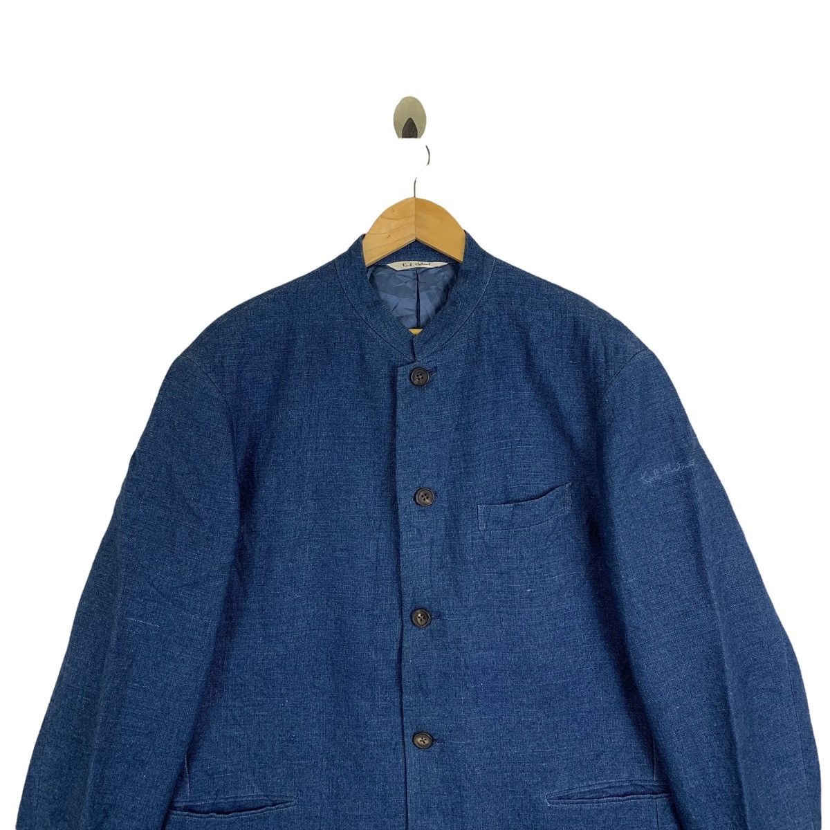 Japanese Brand × Karl Helmut × Vintage Vintage KARL HELMUT Japanese Fully Button Coat Jacket Size US L / EU 52-54 / 3 - 5 Thumbnail