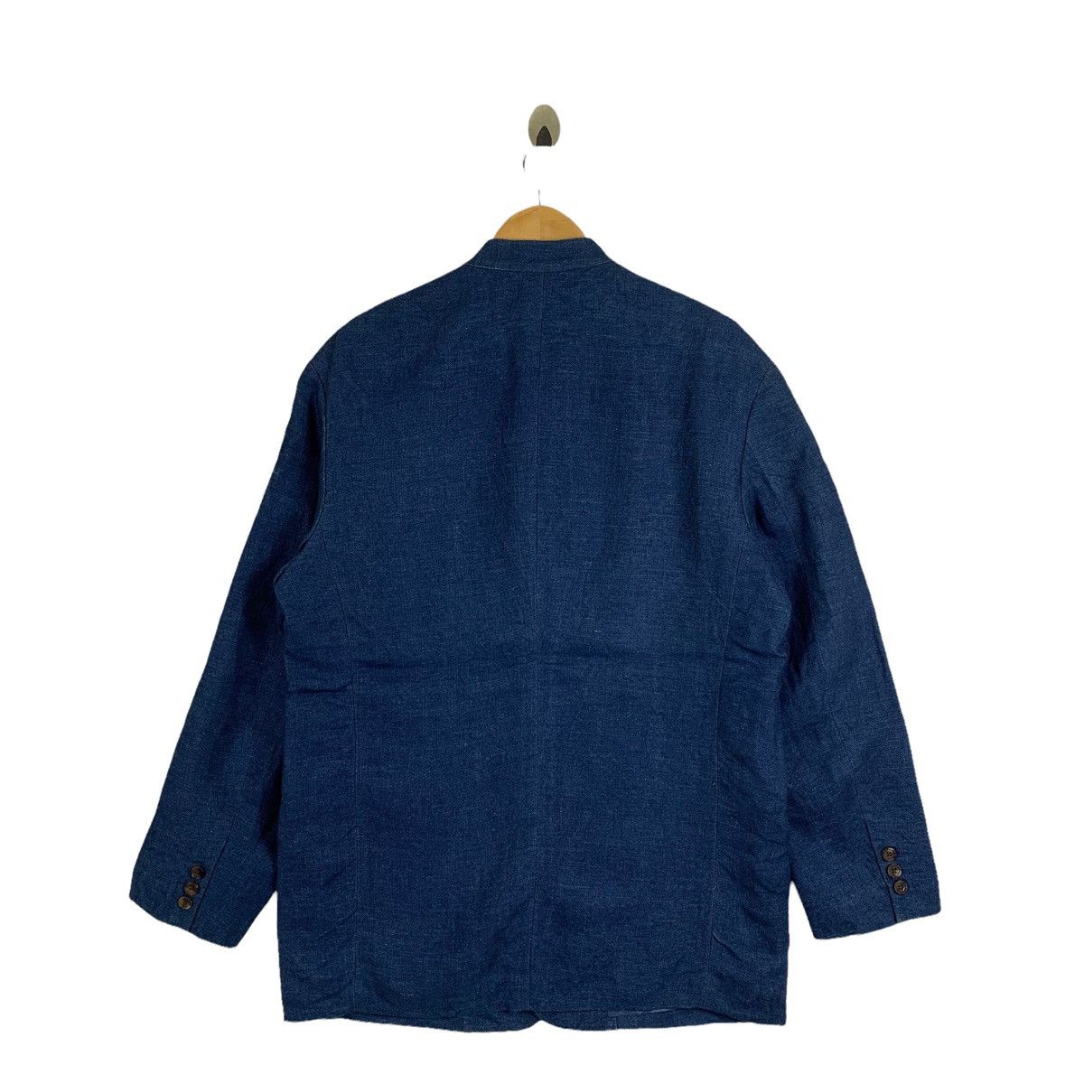 Japanese Brand × Karl Helmut × Vintage Vintage KARL HELMUT Japanese Fully Button Coat Jacket Size US L / EU 52-54 / 3 - 2 Thumbnail