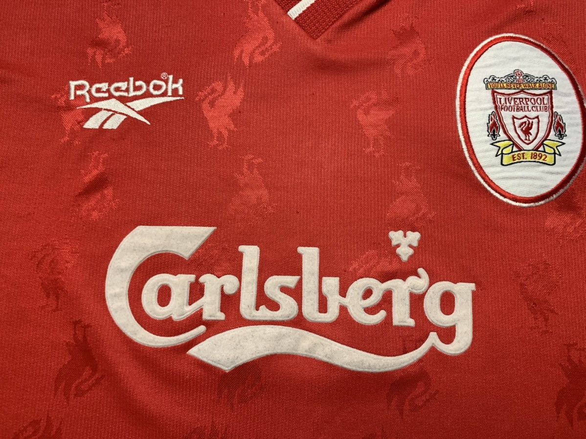 Vintage Vintage Liverpool Reebok soccer jersey size XL Size US XL / EU 56 / 4 - 5 Thumbnail