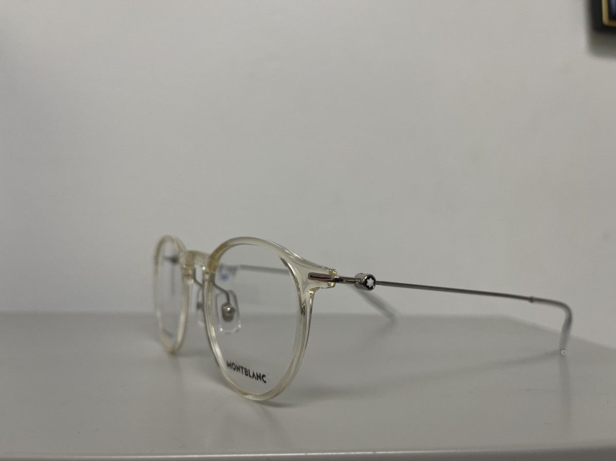 Montblanc × Vintage NEW Montblanc MB0099 Clear Transparent Glasses Eyeglasses Size ONE SIZE - 2 Thumbnail