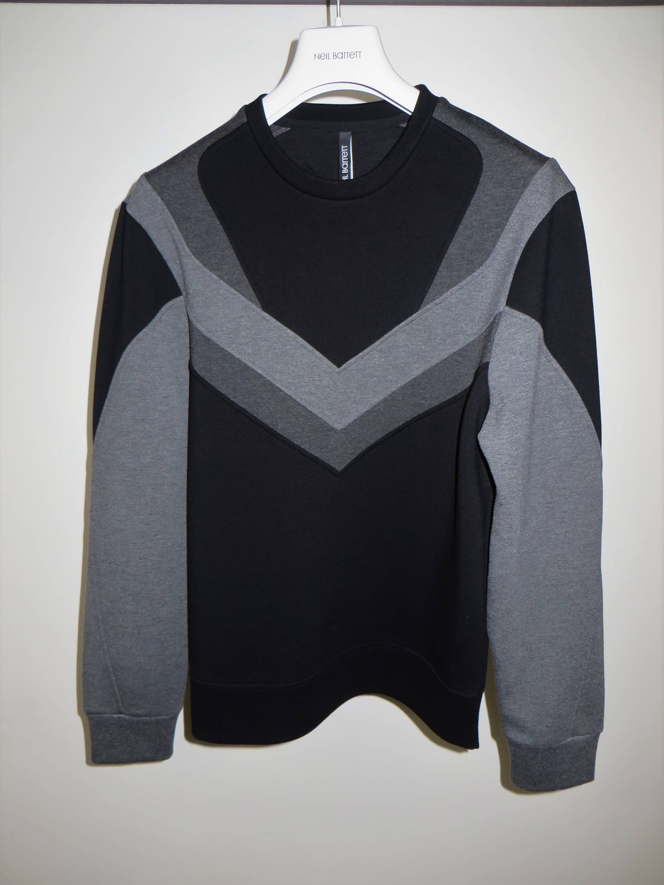 Neil Barrett Panel detail neoprene sweatshirt Size US XS / EU 42 / 0 - 2 Thumbnail