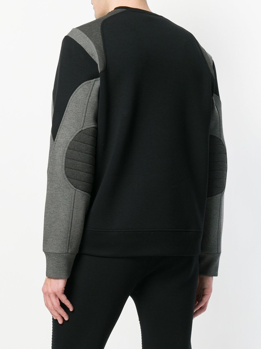 Neil Barrett Panel detail neoprene sweatshirt Size US XS / EU 42 / 0 - 4 Thumbnail