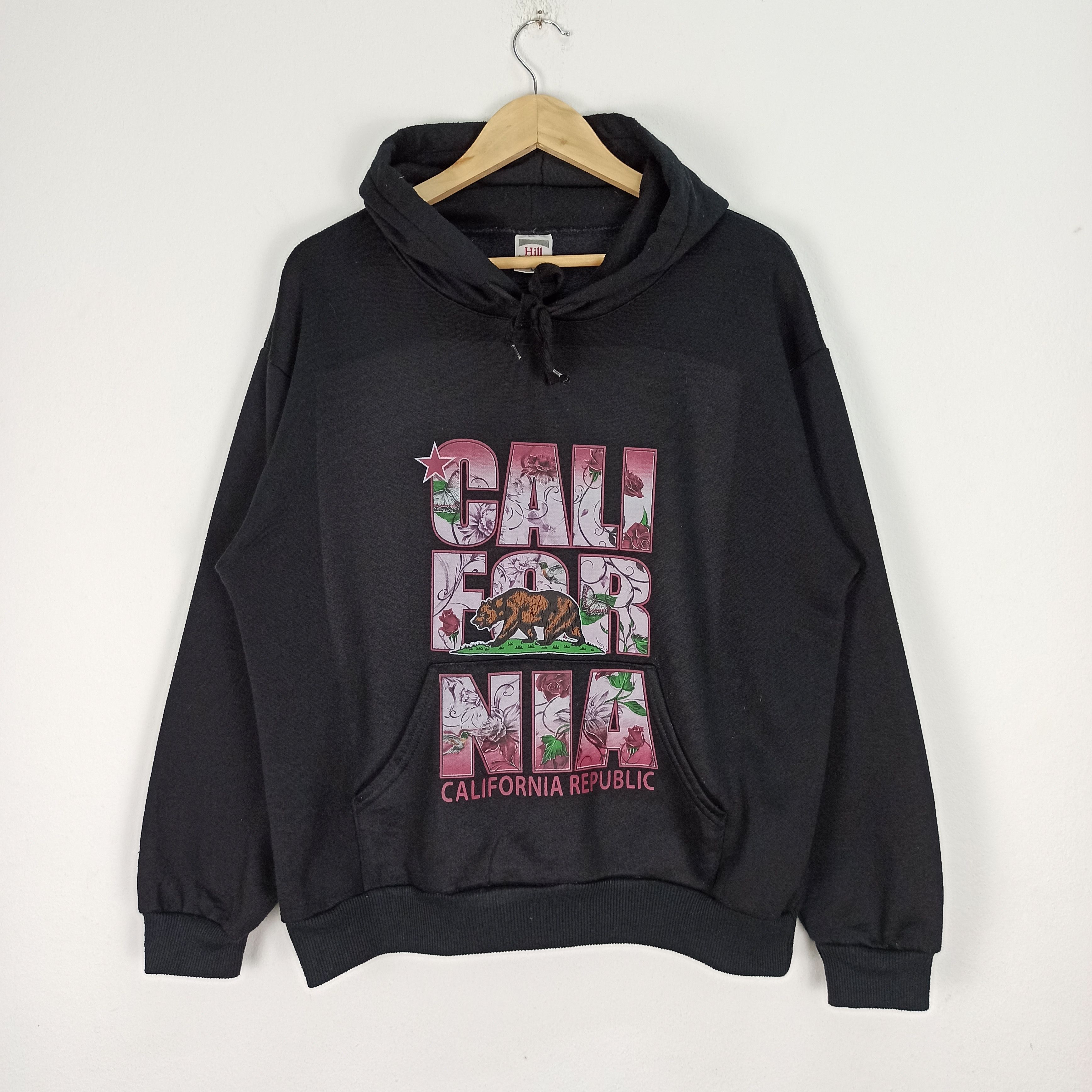 California Republic Vintage 90's California Republic Hoodie Sweatshirt Size US M / EU 48-50 / 2 - 1 Thumbnail