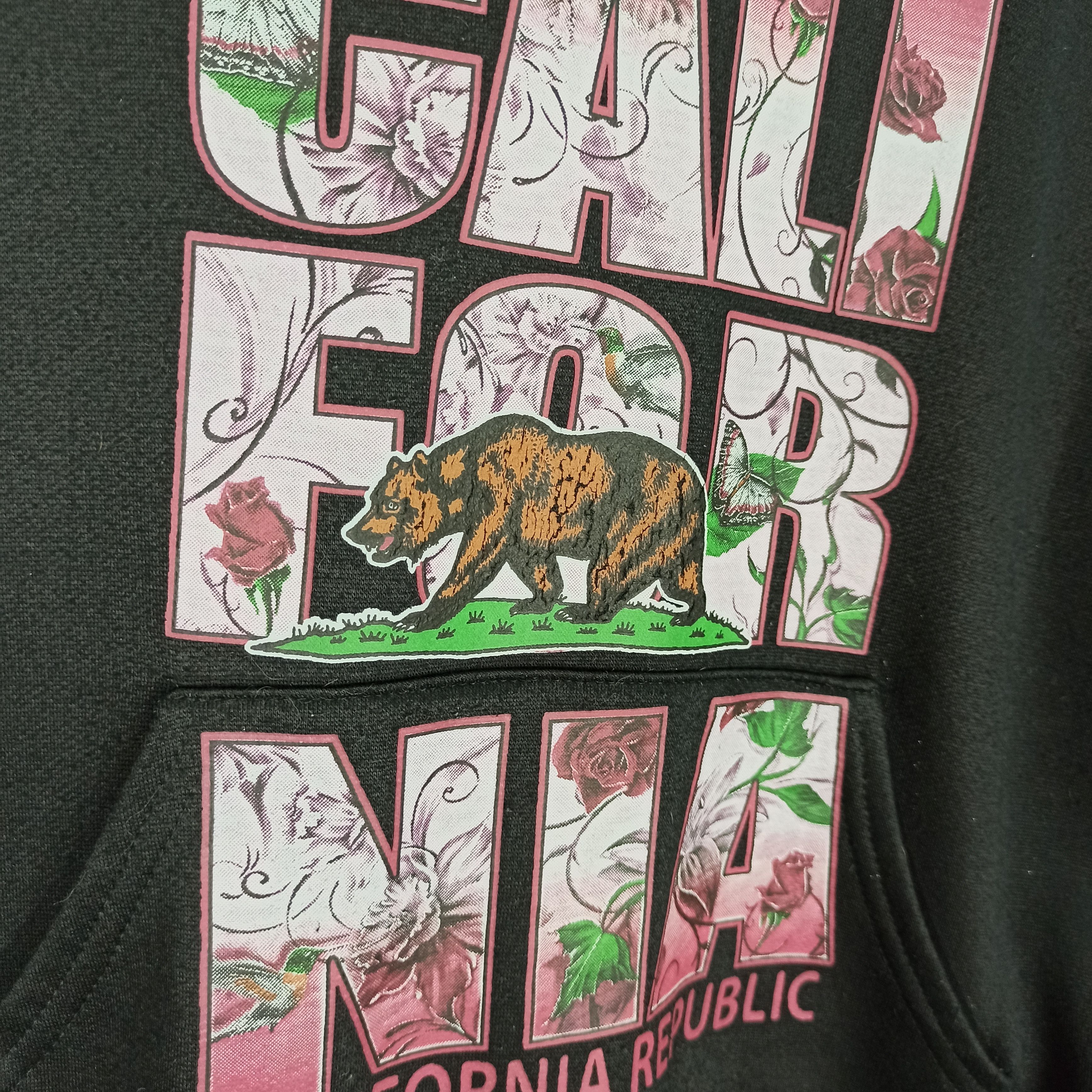 California Republic Vintage 90's California Republic Hoodie Sweatshirt Size US M / EU 48-50 / 2 - 4 Thumbnail