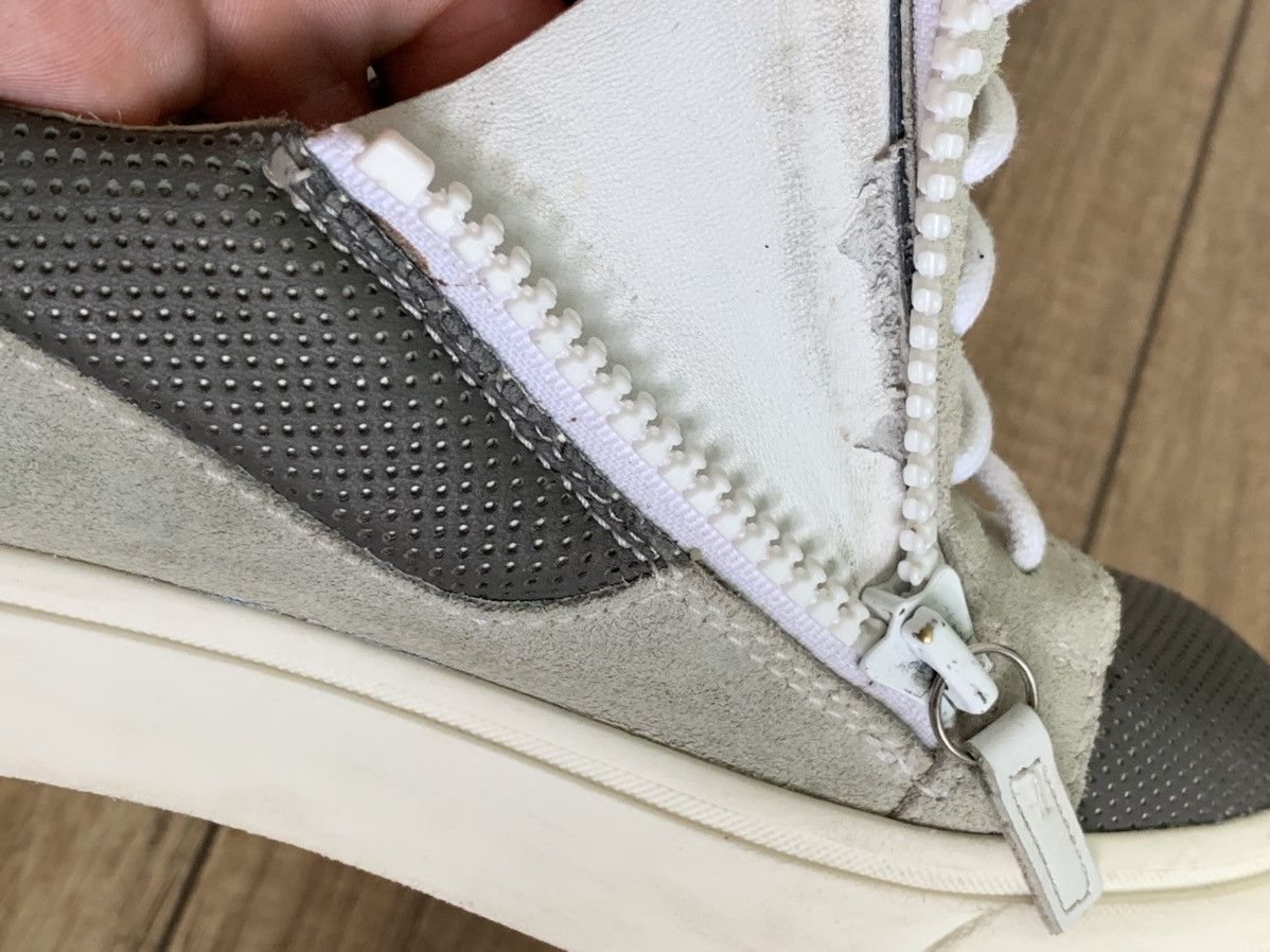 Giuseppe Zanotti Giuseppe Zanotti Frankie Leather Zip Sneakers Shoes Size US 7.5 / EU 40-41 - 14 Thumbnail