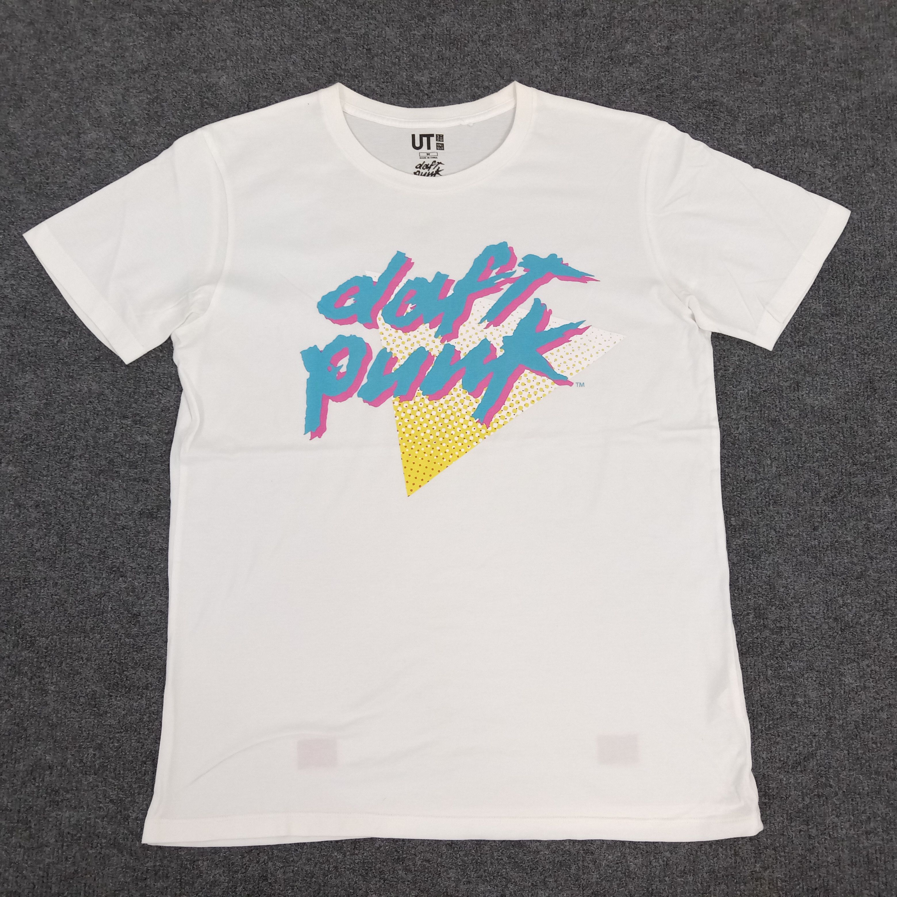 Band Tees × Japanese Brand × Vintage Daft Punk France Electronic Duo Band EDM Tshirt Size US M / EU 48-50 / 2 - 1 Thumbnail