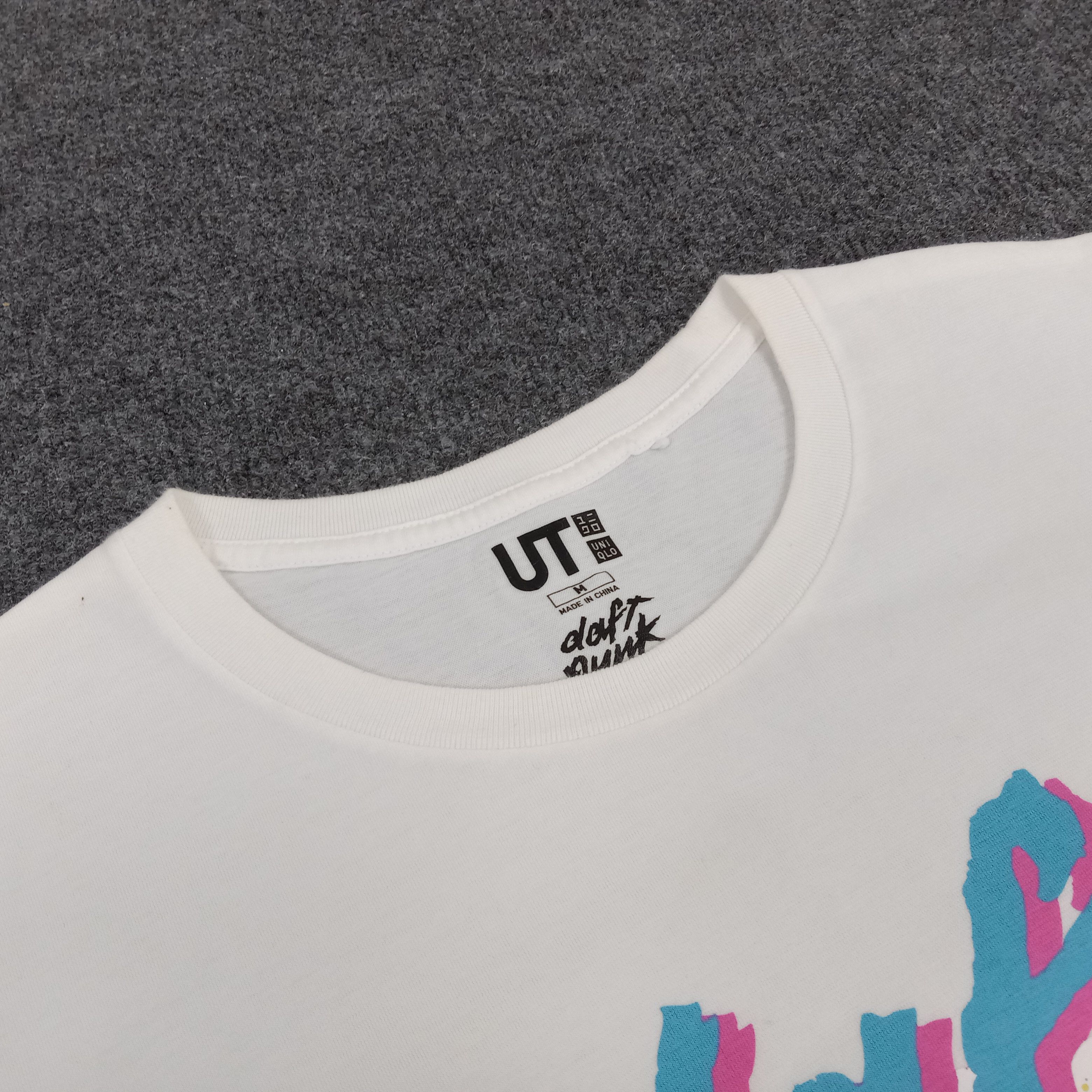 Band Tees × Japanese Brand × Vintage Daft Punk France Electronic Duo Band EDM Tshirt Size US M / EU 48-50 / 2 - 4 Thumbnail