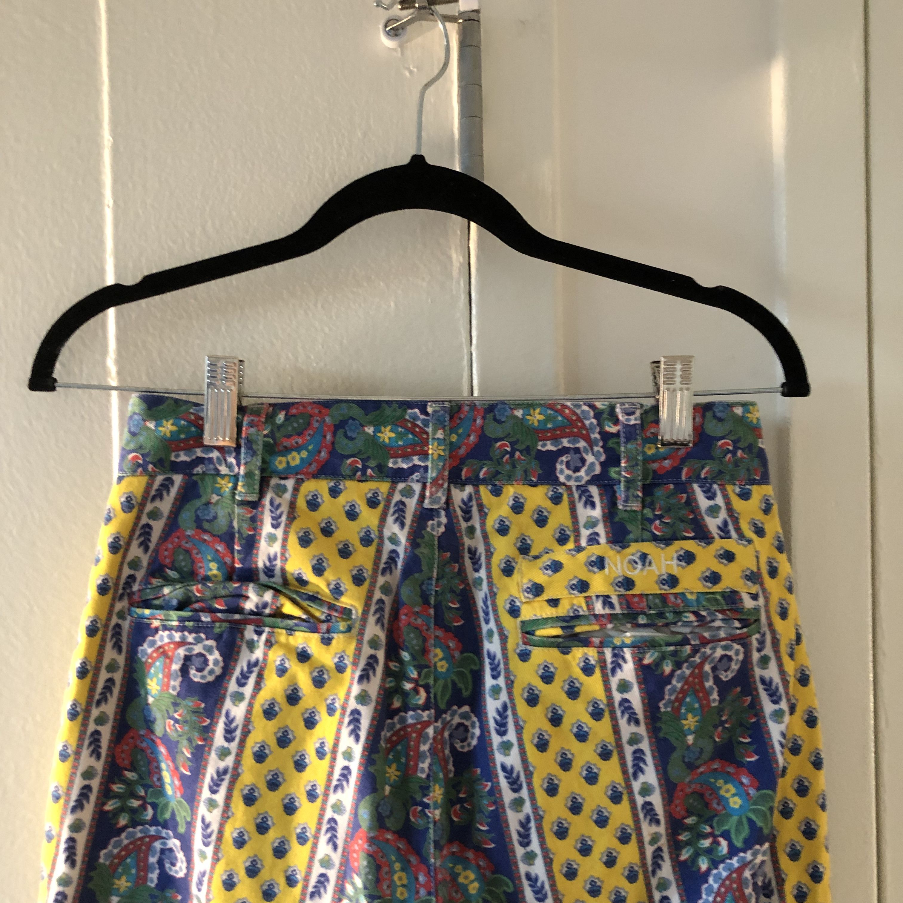 Noah Noah Paisley Pants Size US 27 - 3 Thumbnail