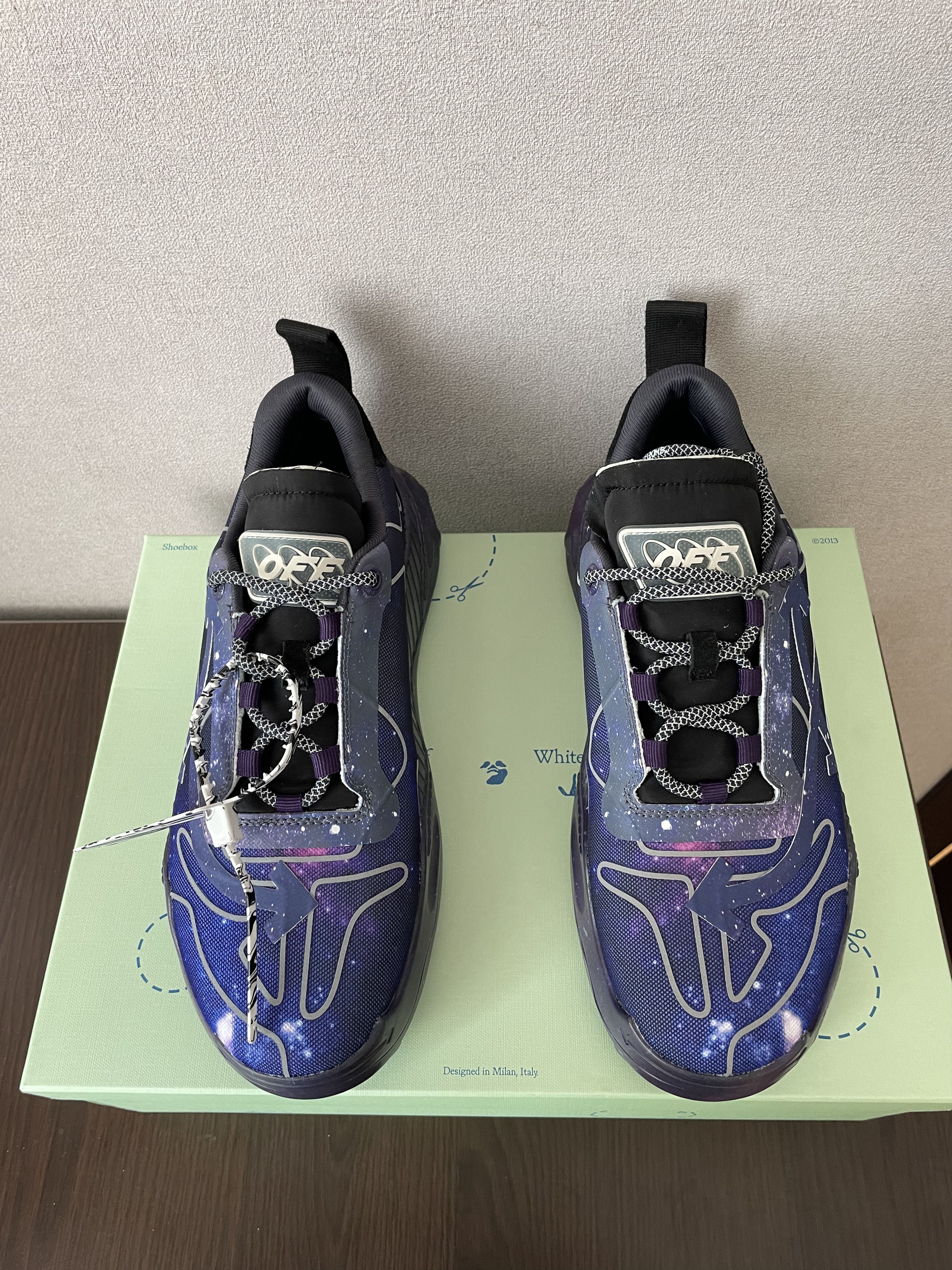 Off-White ODSY-1000 Galaxy Sneakers Size US 10 / EU 43 - 3 Thumbnail