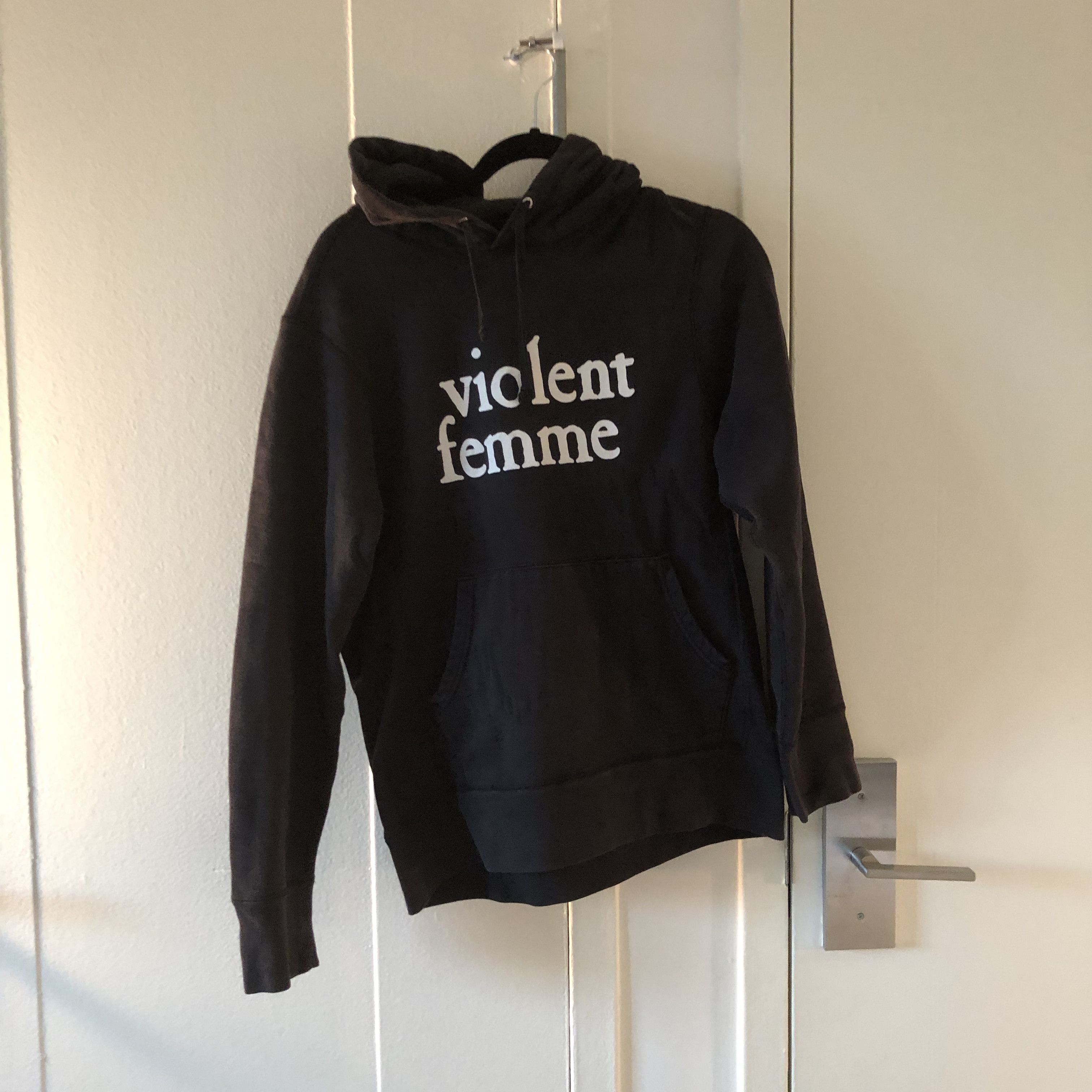 Pre-owned Noah Violent Femme Hoodie In Black