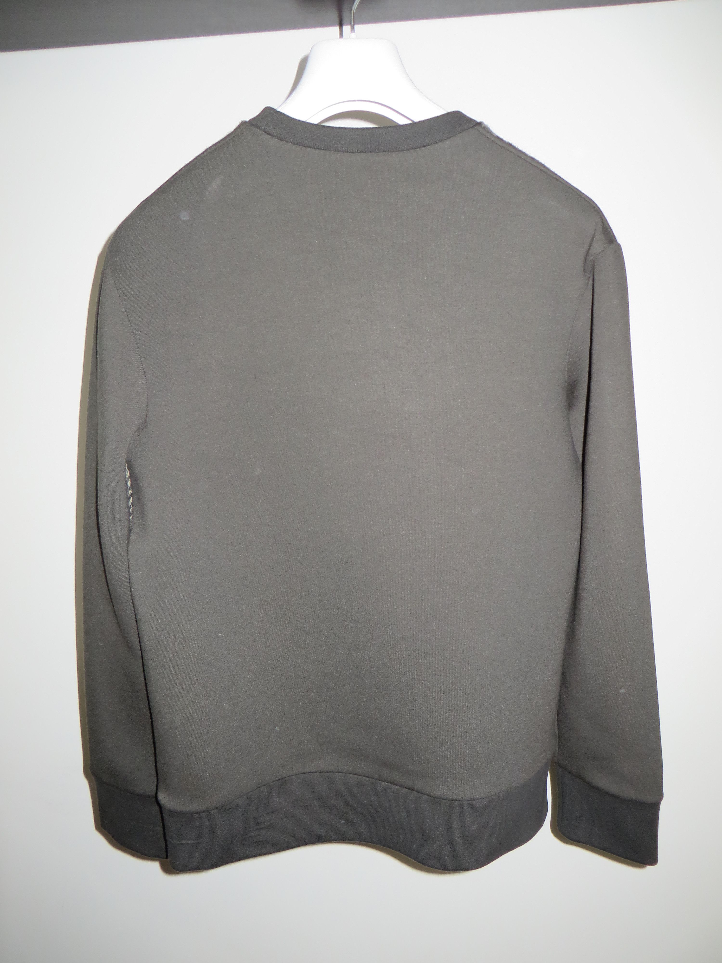 Neil Barrett Wool tweed and neoprene sweatshirt Size US M / EU 48-50 / 2 - 6 Thumbnail