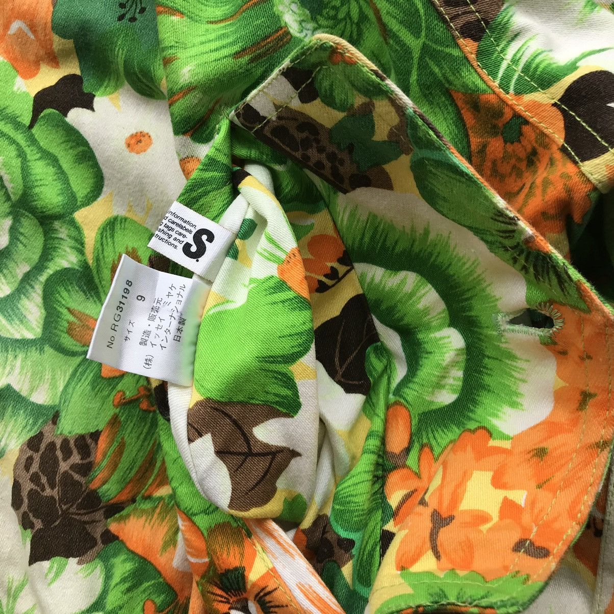 Issey Miyake × Tsumori Chisato I.S. Issey Miyake Flowers Printed Reversible Bomber Jacket Size US L / EU 52-54 / 3 - 6 Thumbnail