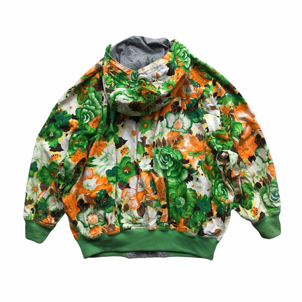 Issey Miyake × Tsumori Chisato I.S. Issey Miyake Flowers Printed Reversible Bomber Jacket Size US L / EU 52-54 / 3 - 4 Thumbnail