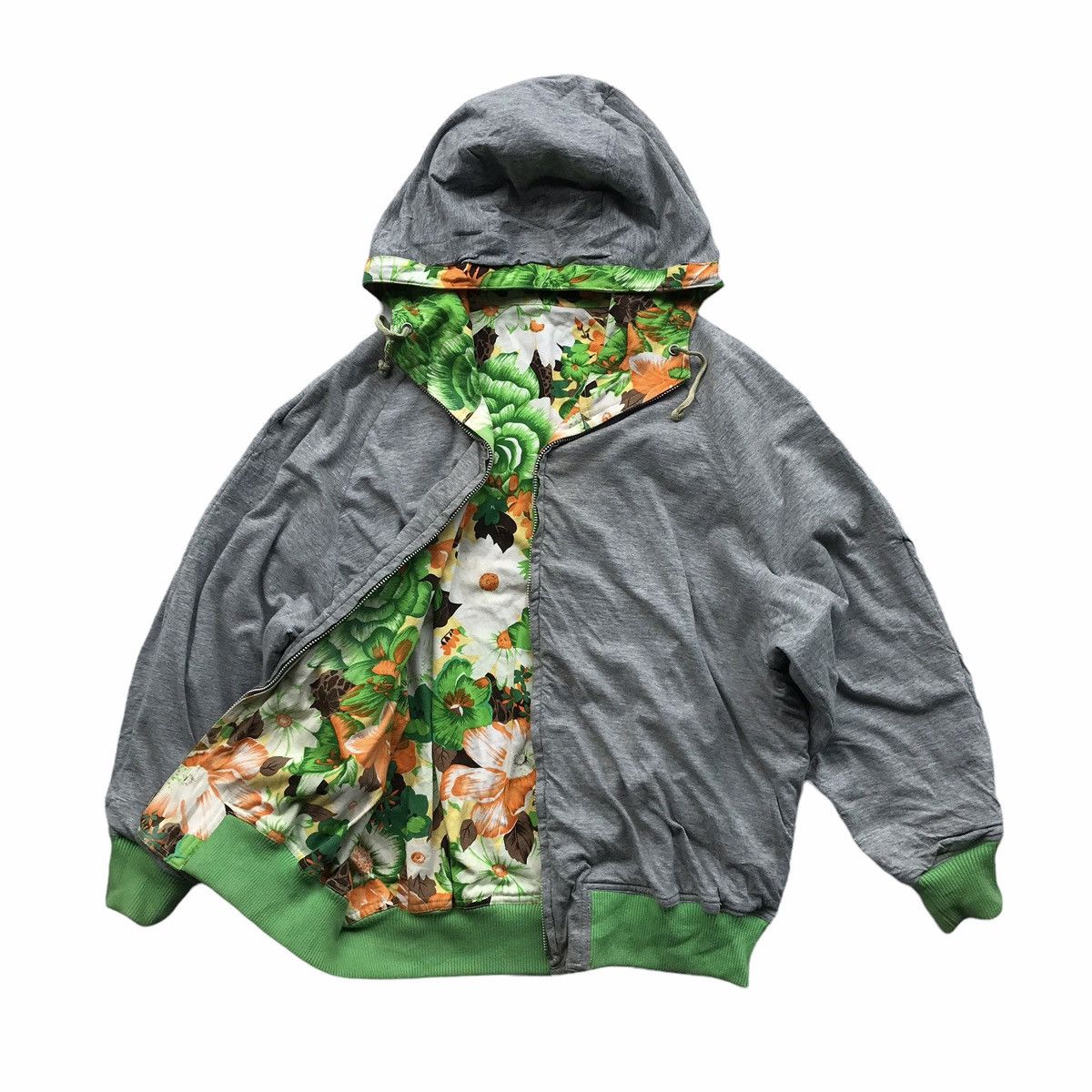 Issey Miyake × Tsumori Chisato I.S. Issey Miyake Flowers Printed Reversible Bomber Jacket Size US L / EU 52-54 / 3 - 2 Thumbnail
