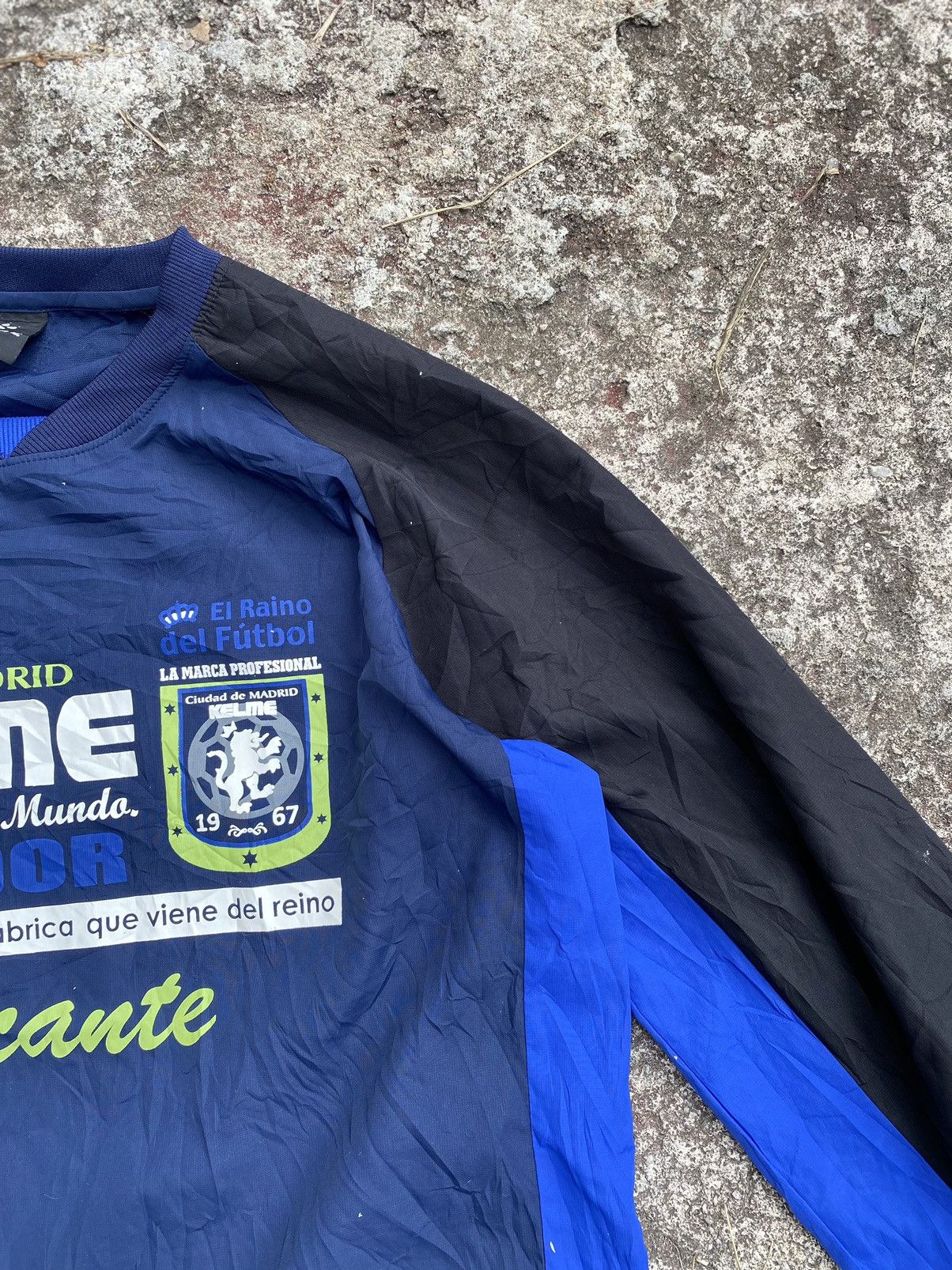 Vintage Cludad de Madrid Kelme Pullover Windbreaker Size US L / EU 52-54 / 3 - 6 Thumbnail
