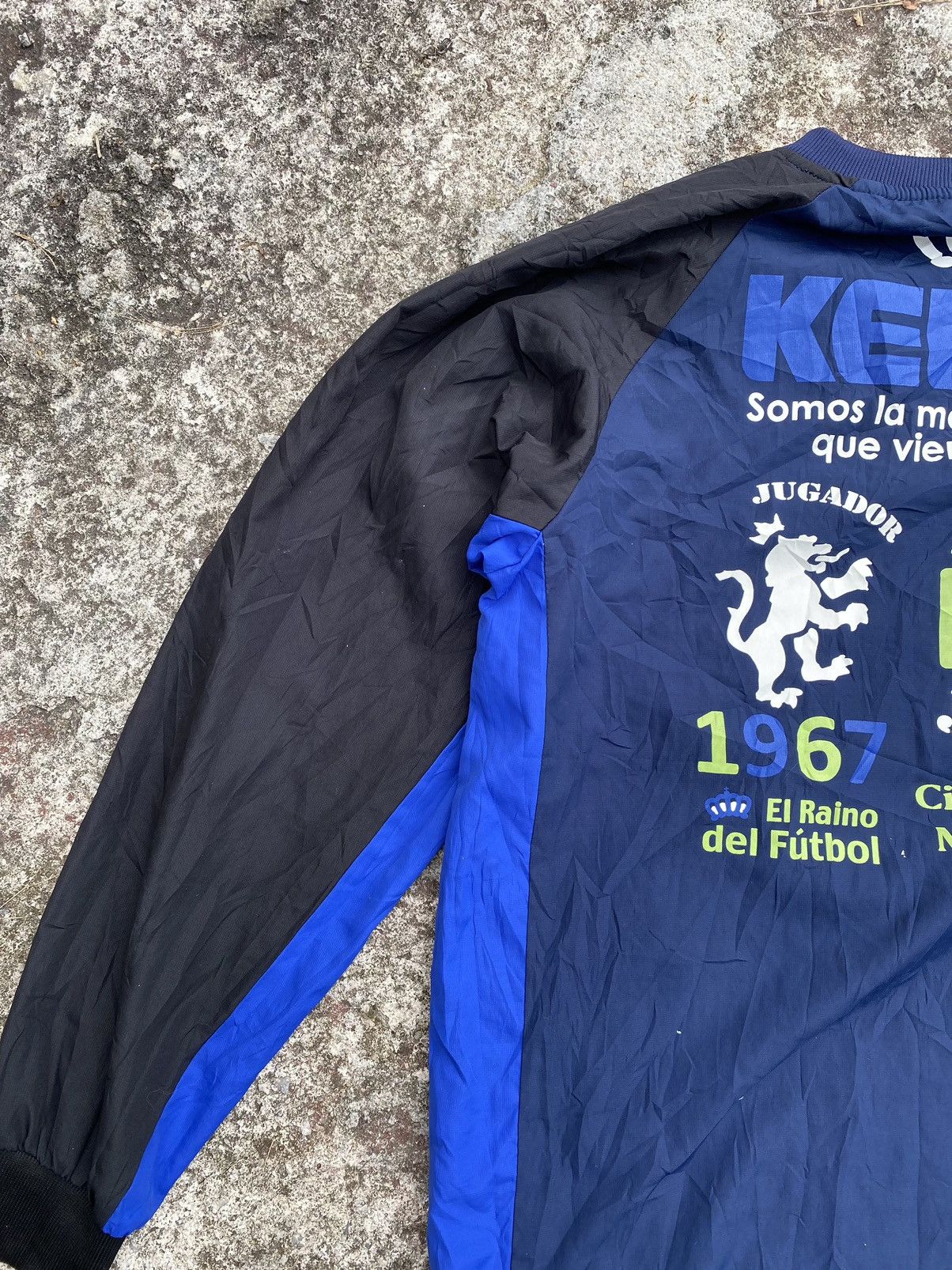 Vintage Cludad de Madrid Kelme Pullover Windbreaker Size US L / EU 52-54 / 3 - 12 Thumbnail